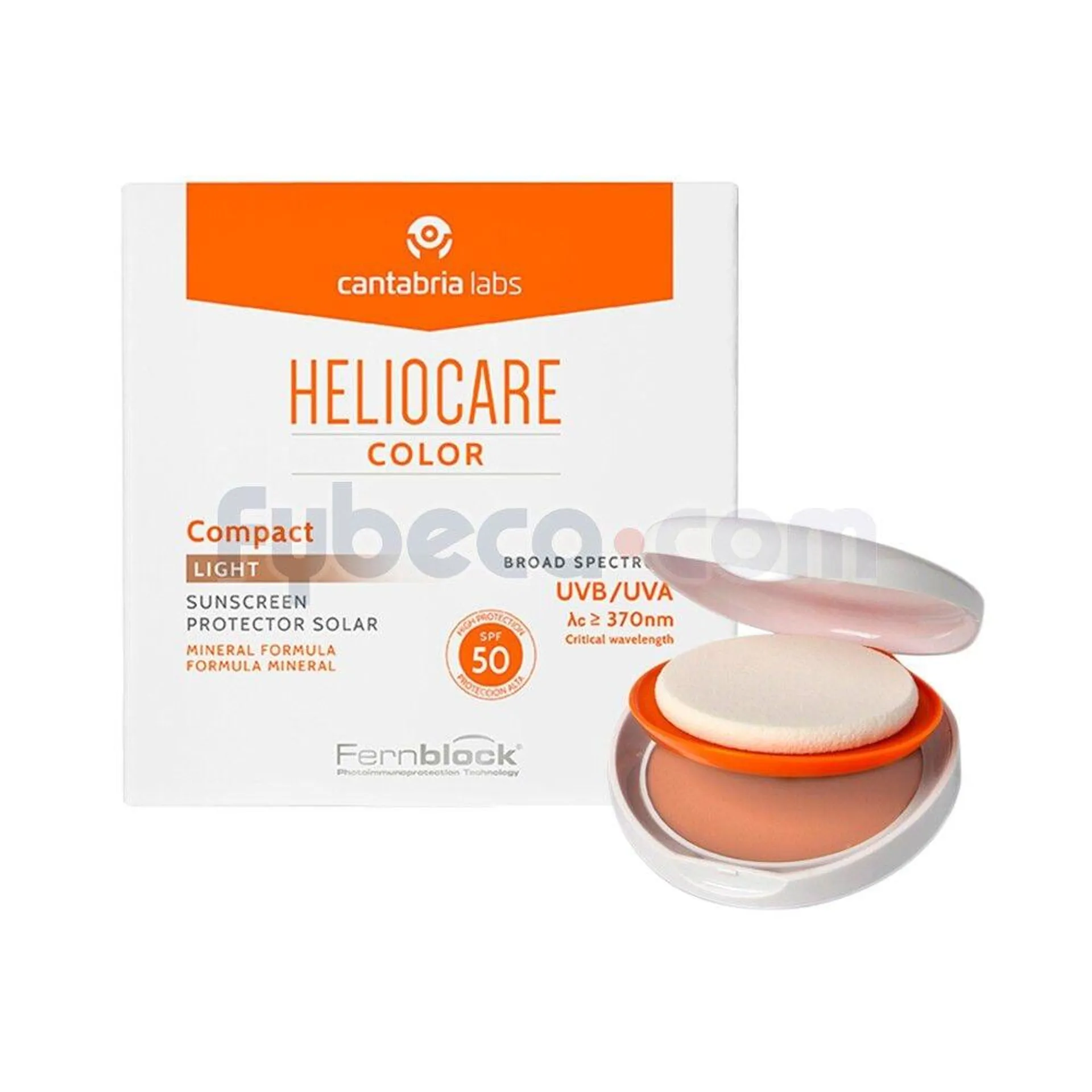 Base compacta Heliocare Color Light SPF50 10 g