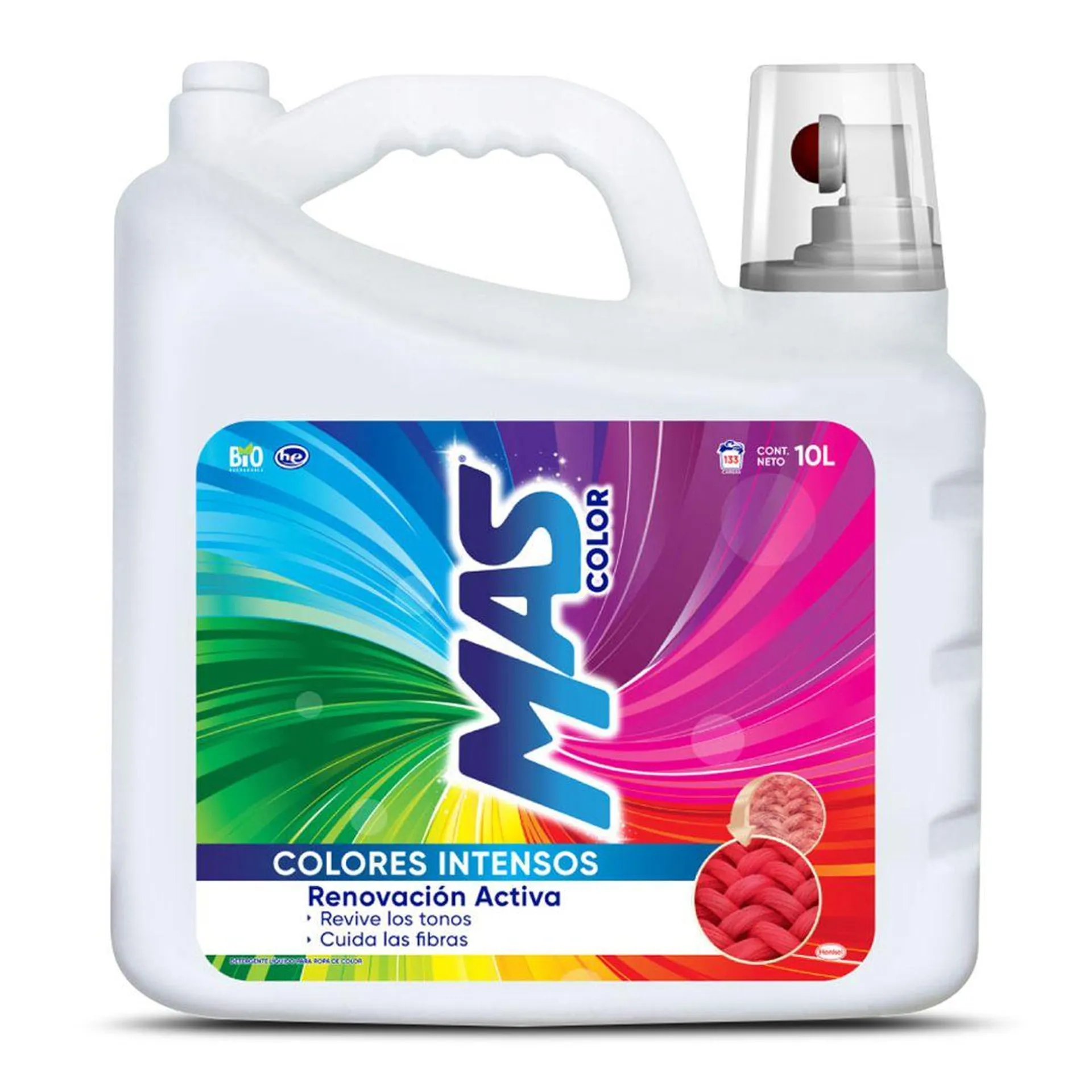 Detergente Líquido Mas Color 10L