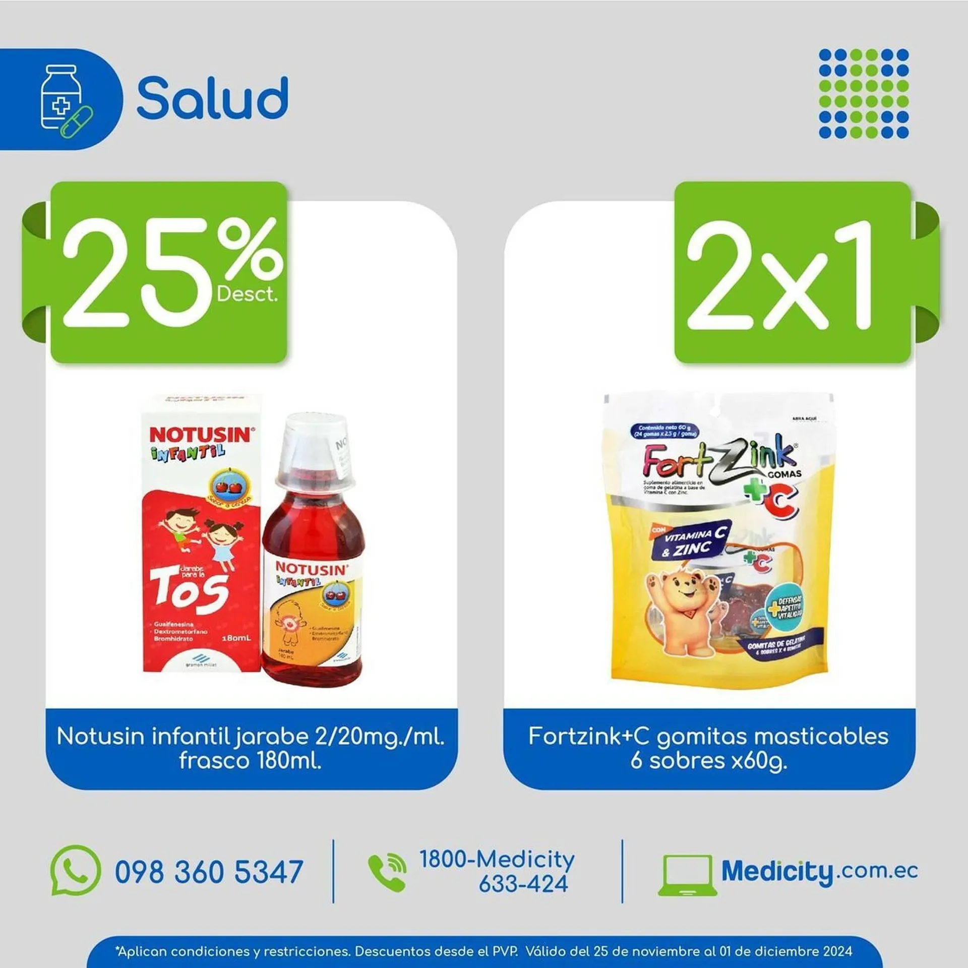 Catalogo de Catálogo Farmacias Medicity 27 de noviembre al 1 de diciembre 2024 - Pag 10