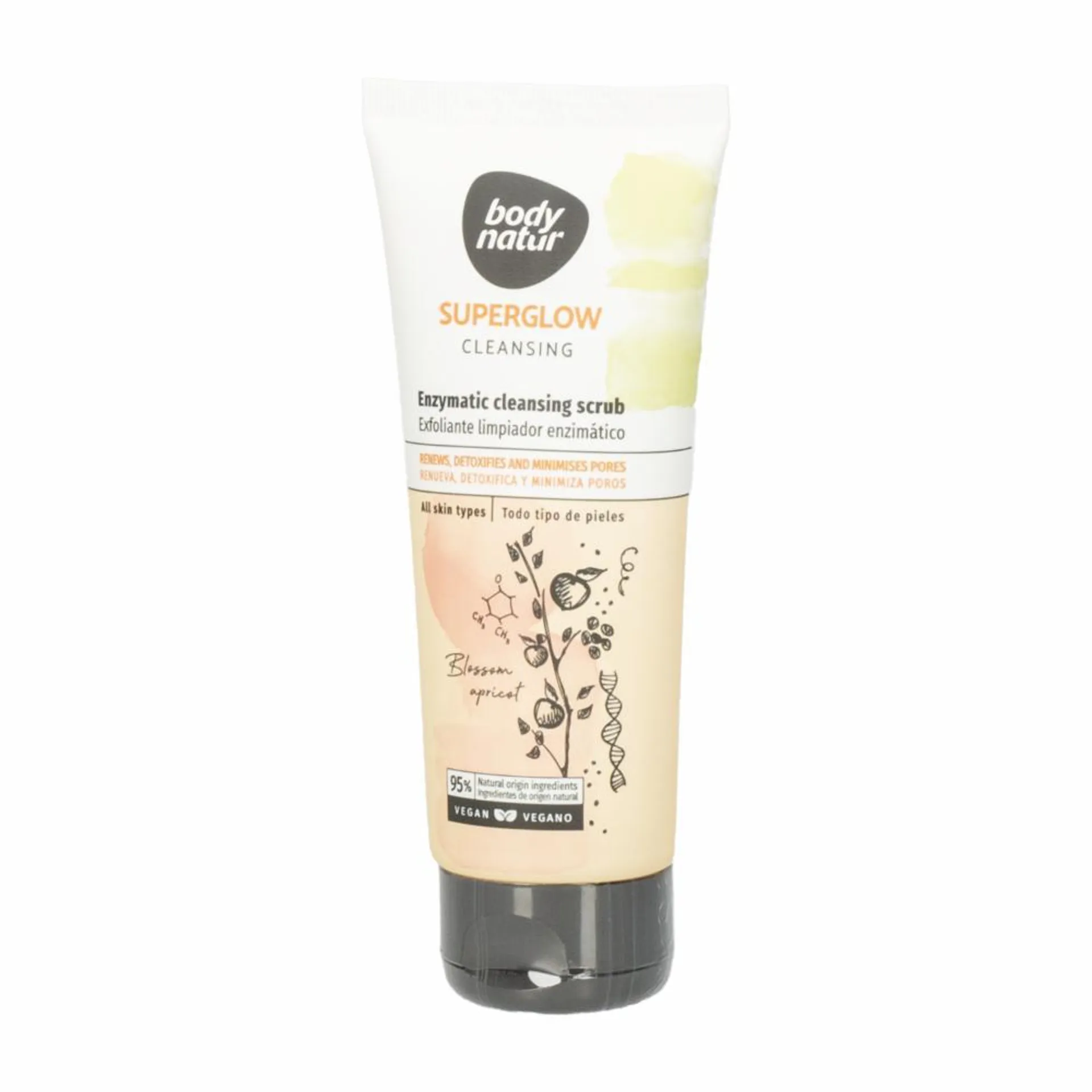 Crema Exfoliante Superglow BODY NATUR 100 Ml