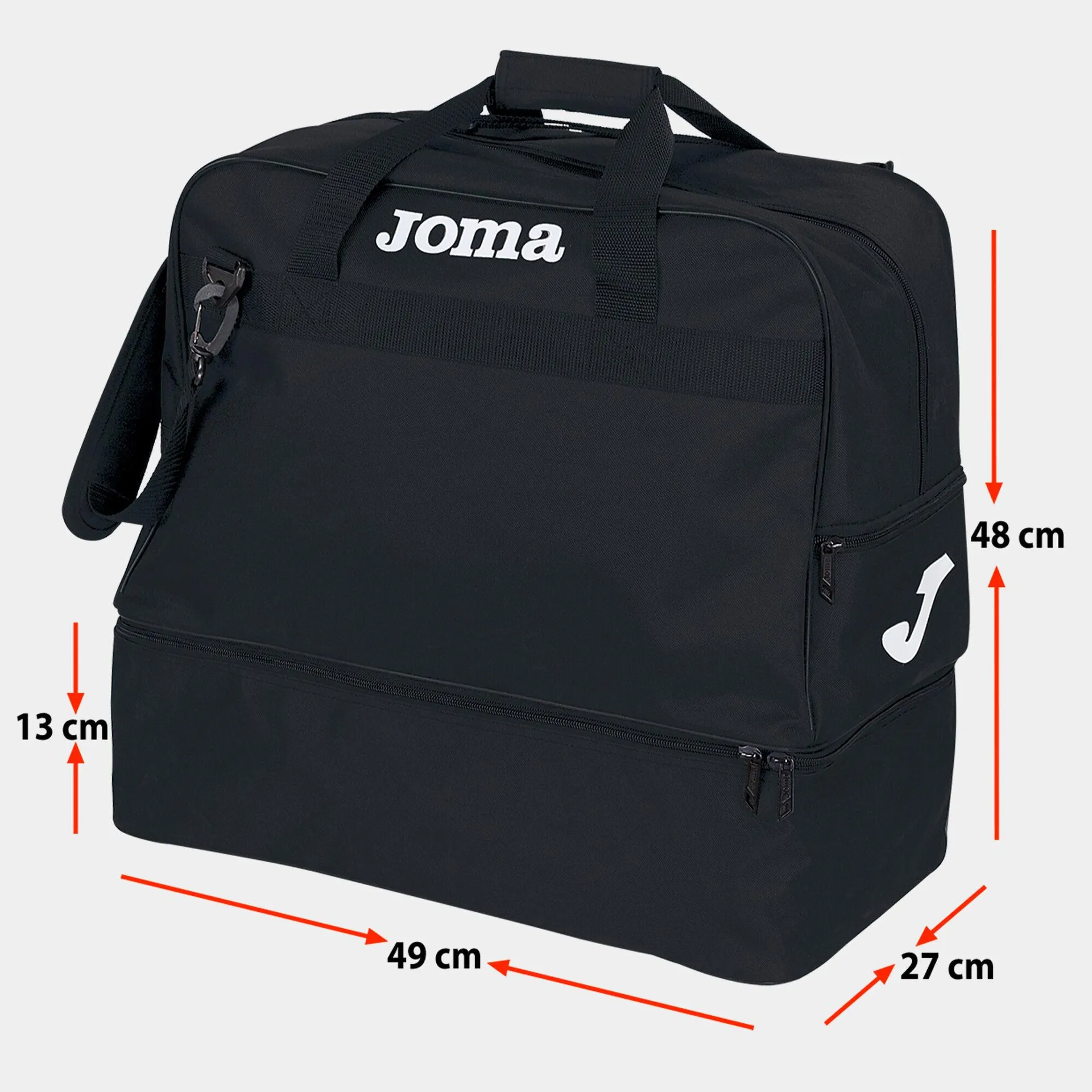 Bolsa de deporte Grande Training III negro