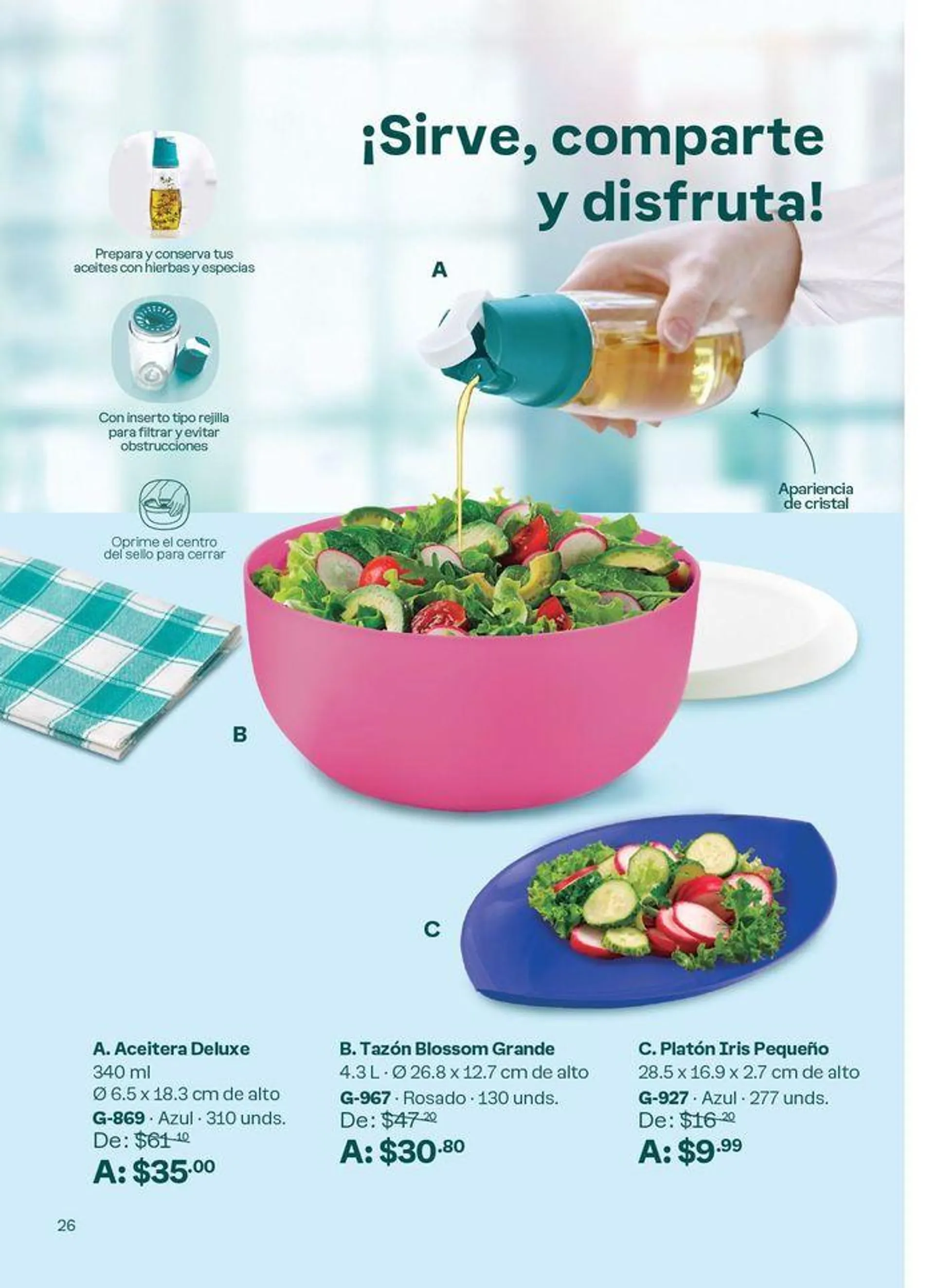 Catalogo de Catálogo Tupperware 9 de agosto al 5 de septiembre 2024 - Pag 18