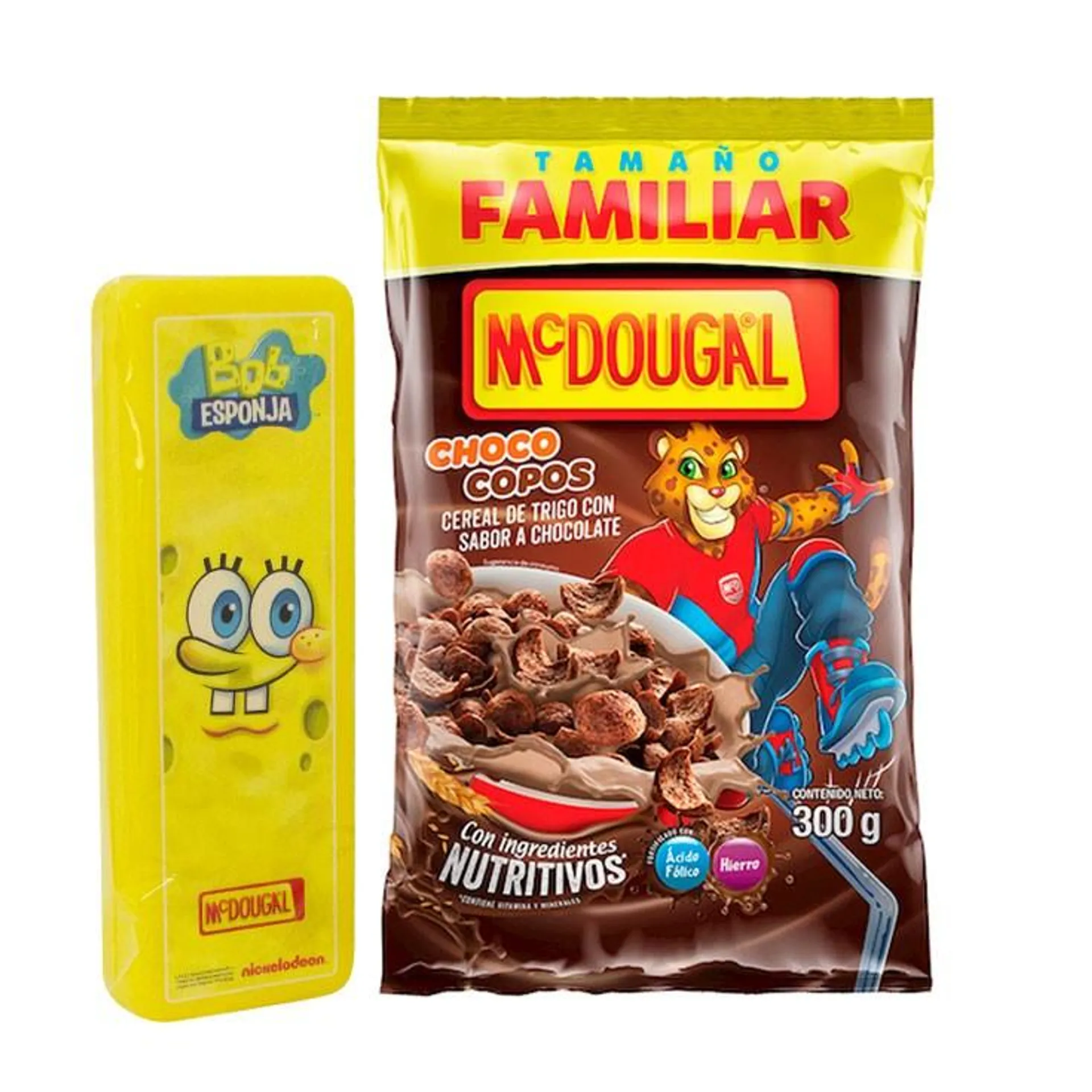 Mcdougal Cereal Choco Copos Gratis Cartuchera 360G