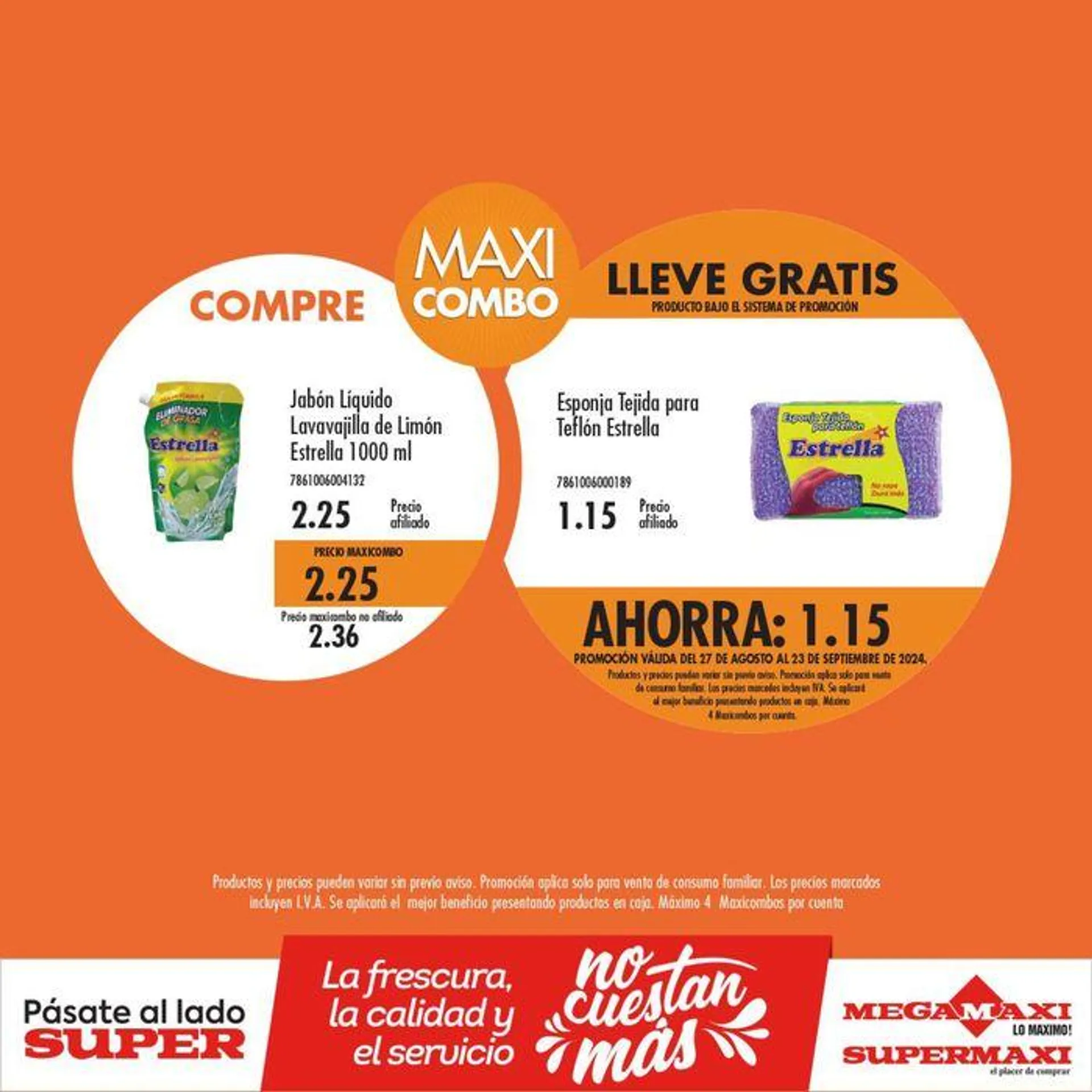 Catalogo de Maxi Combo  3 de septiembre al 23 de septiembre 2024 - Pag 6