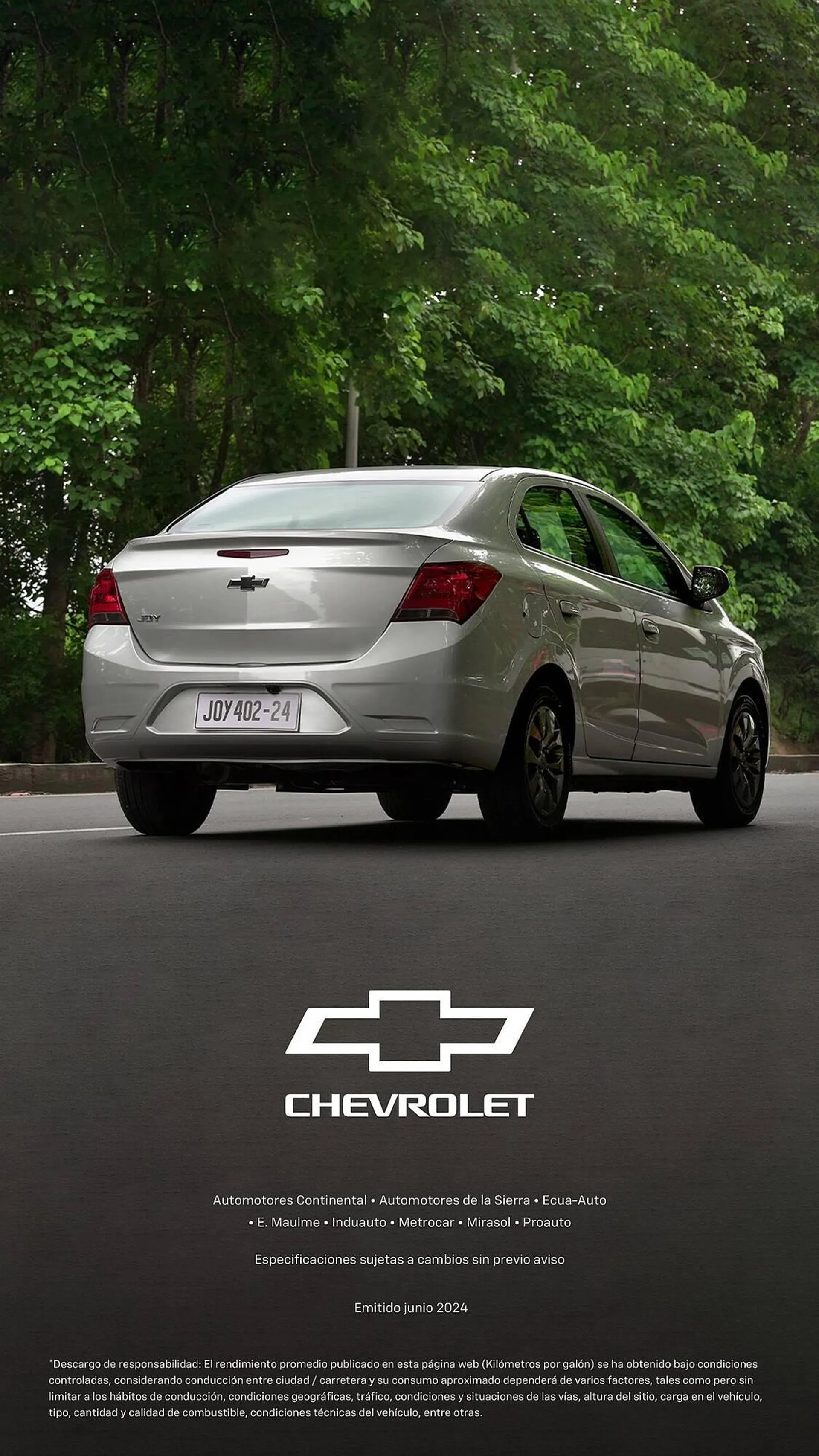 Catalogo de Catálogo Chevrolet 31 de octubre al 30 de junio 2025 - Pag 6