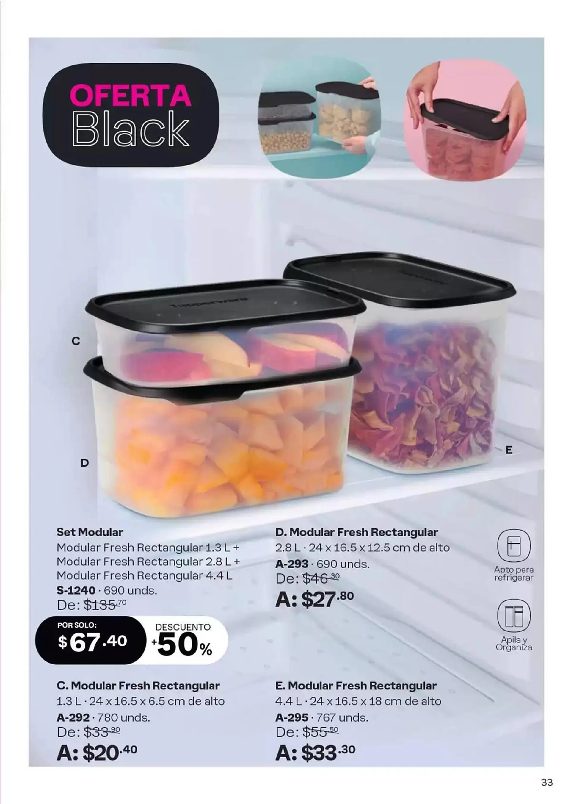 Catalogo de Catálogo Tupperware 4 de octubre al 31 de octubre 2024 - Pag 26