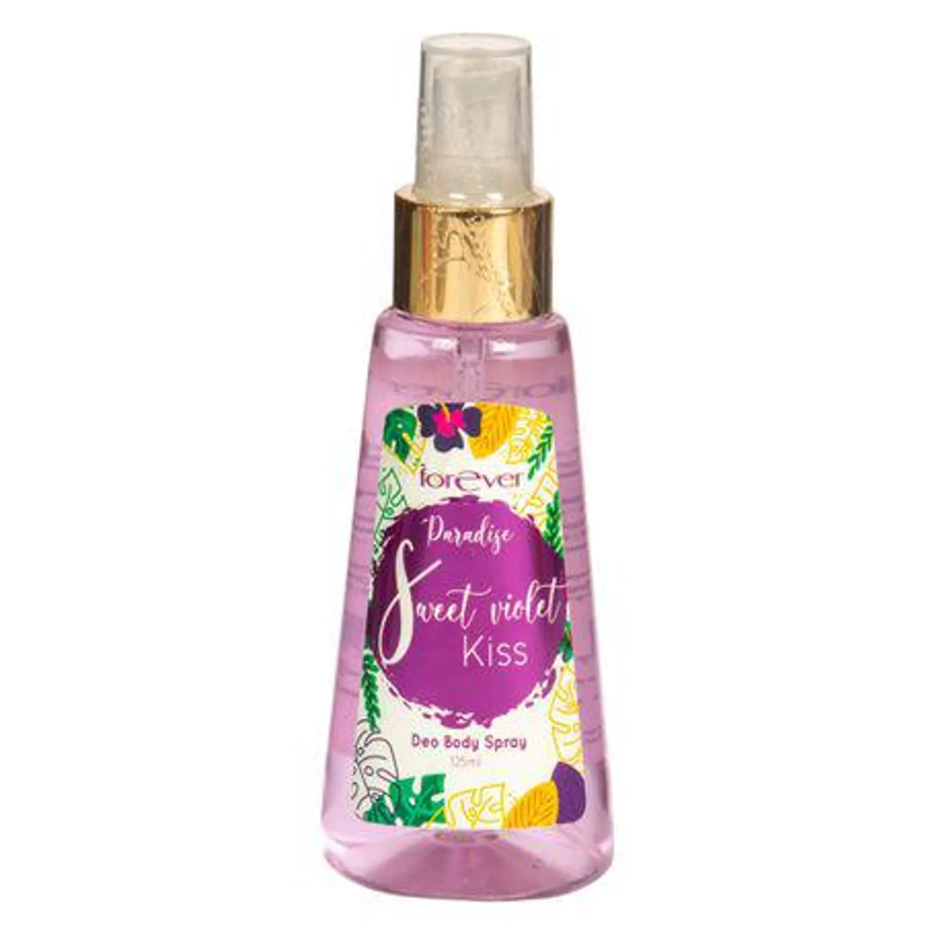 Splash Deo Body Spray Sweed Violet Kiss Forever for Women 125ml