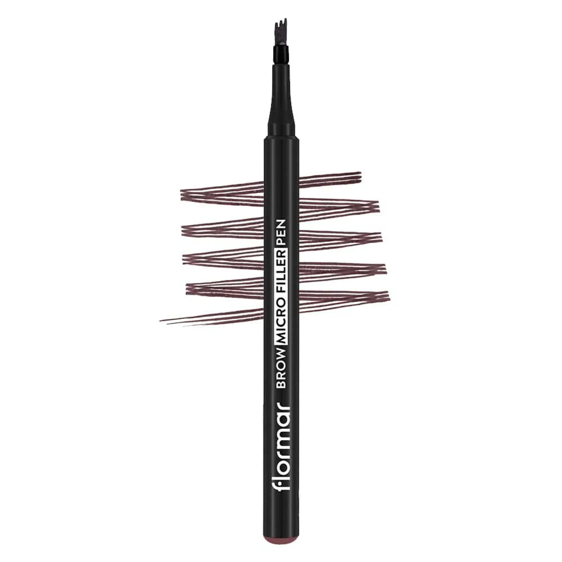 BROW MICRO FILLER PEN Delineador de Cejas Brown 003 (Flormar) (Mujer)