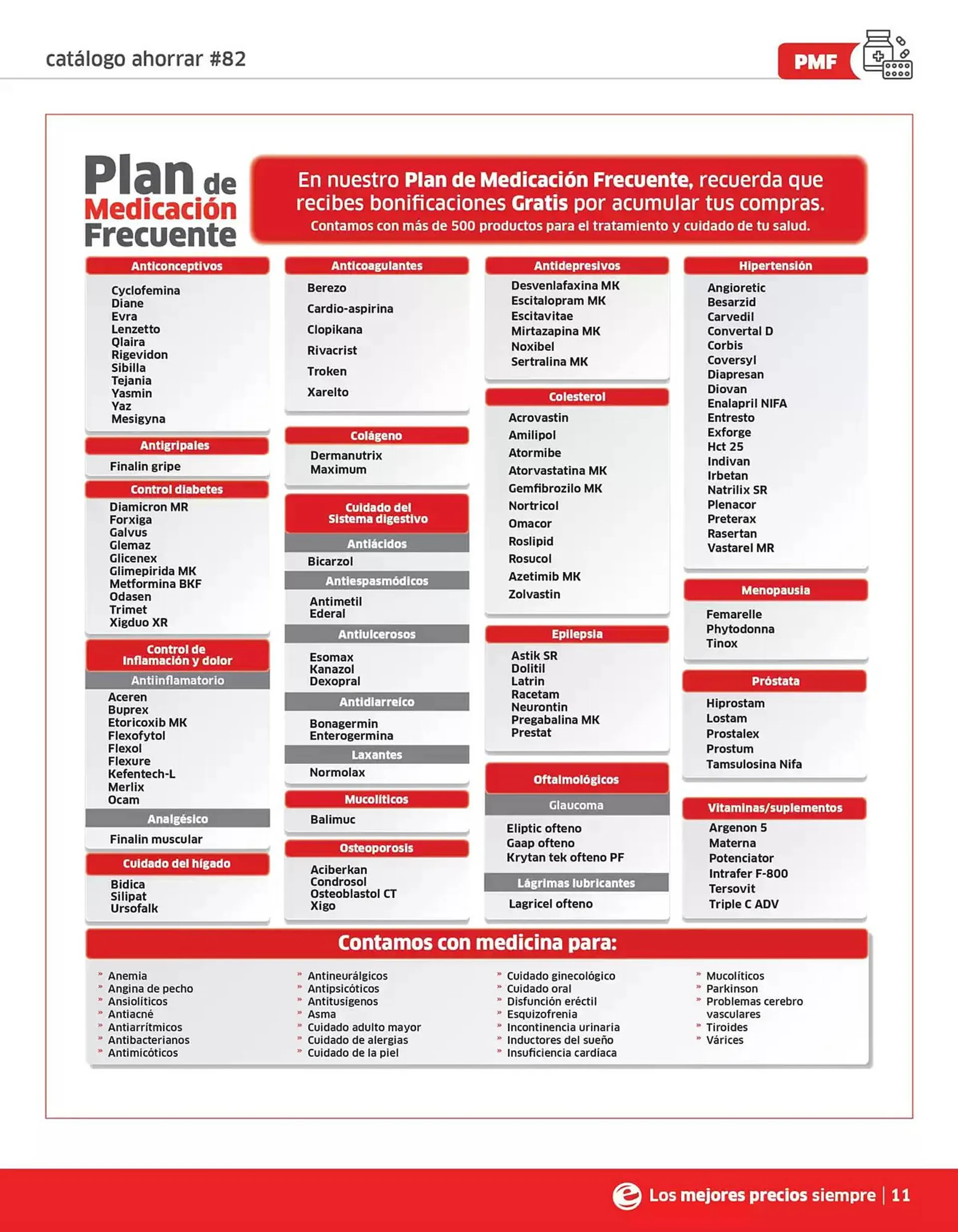 Catalogo de Catálogo Farmacias Económicas 2 de octubre al 31 de octubre 2024 - Pag 11