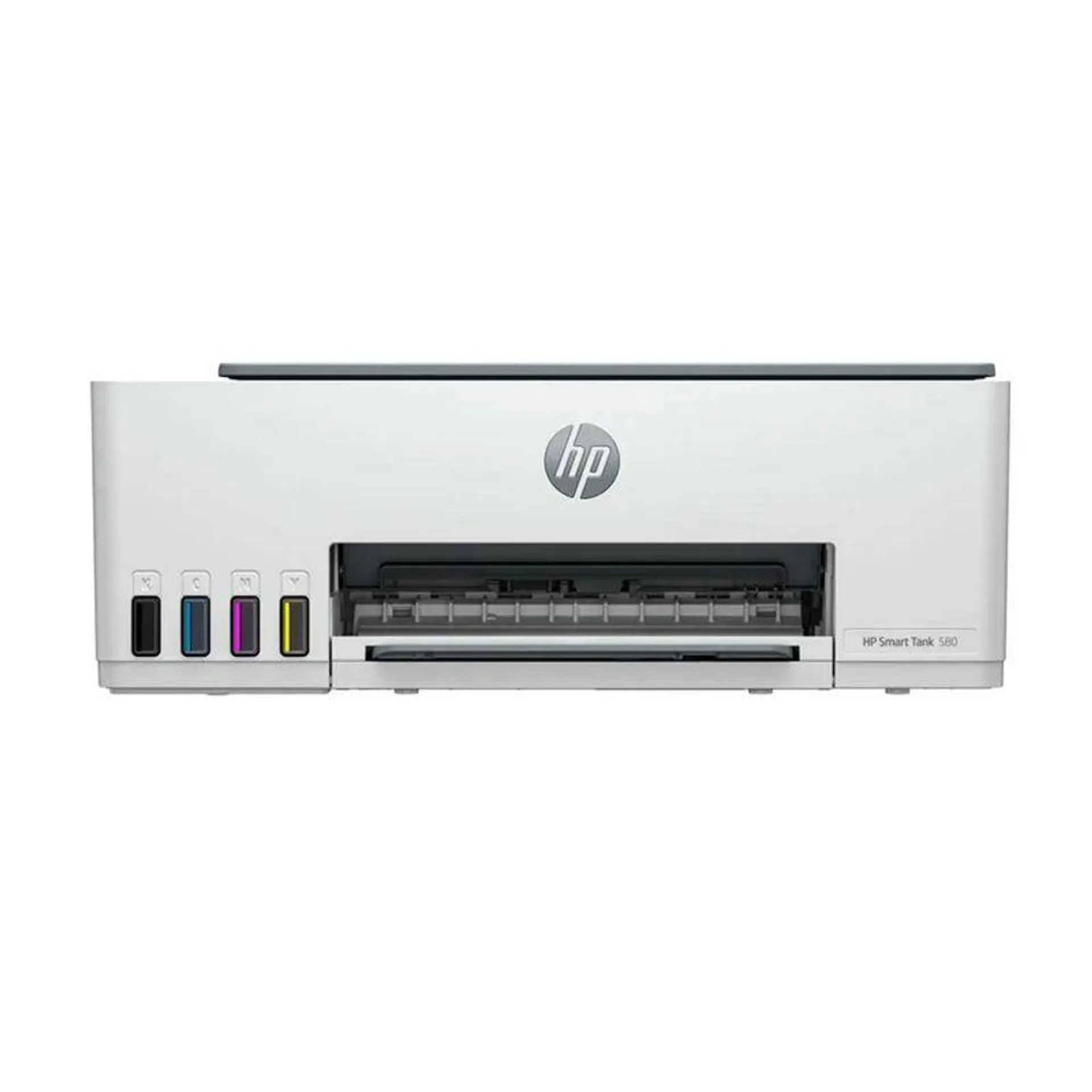 Impresora HP Smart Tank 580 | Multifunción Color Blanco con Gris