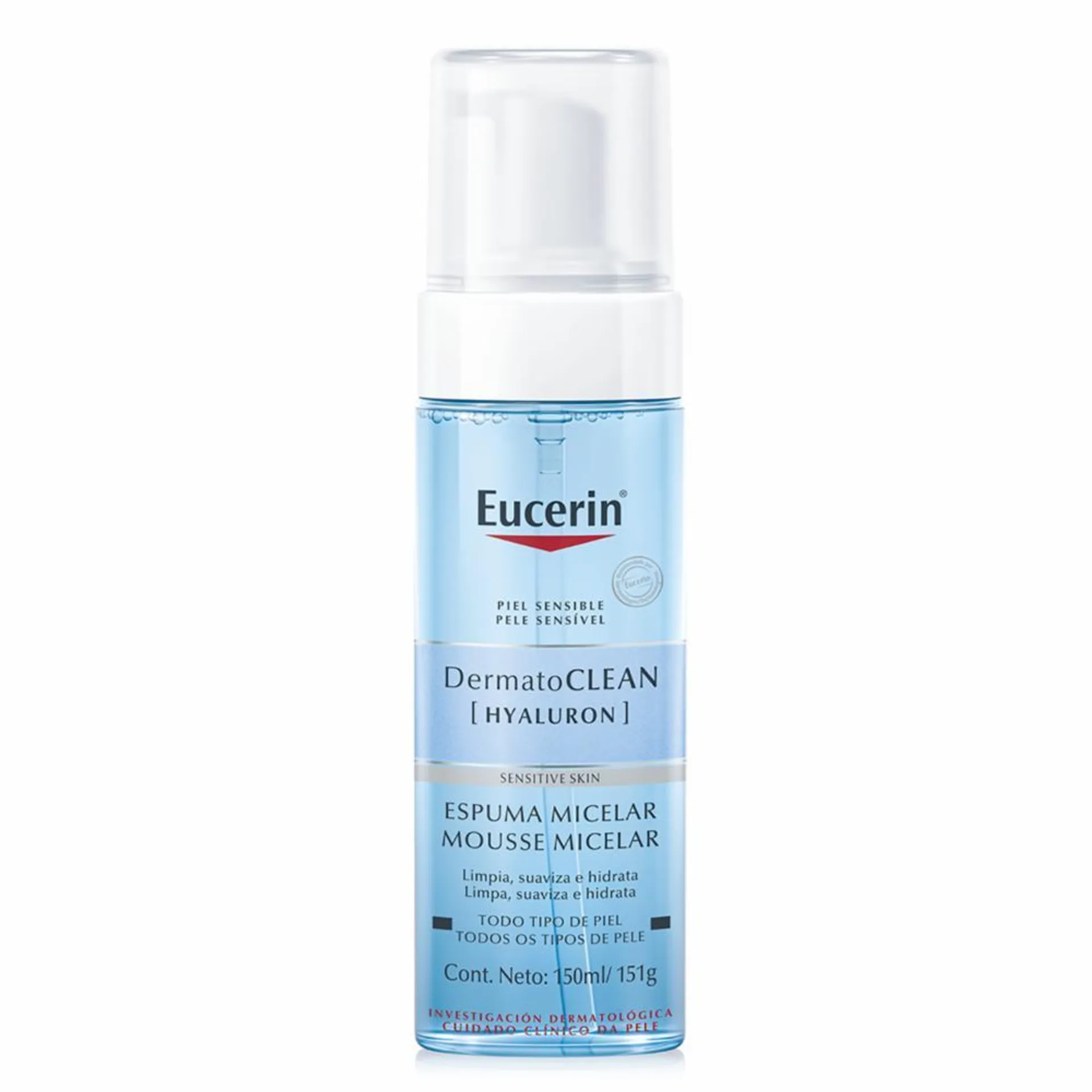 Espuma Limpiadora Hyaluron EUCERIN 150 Ml