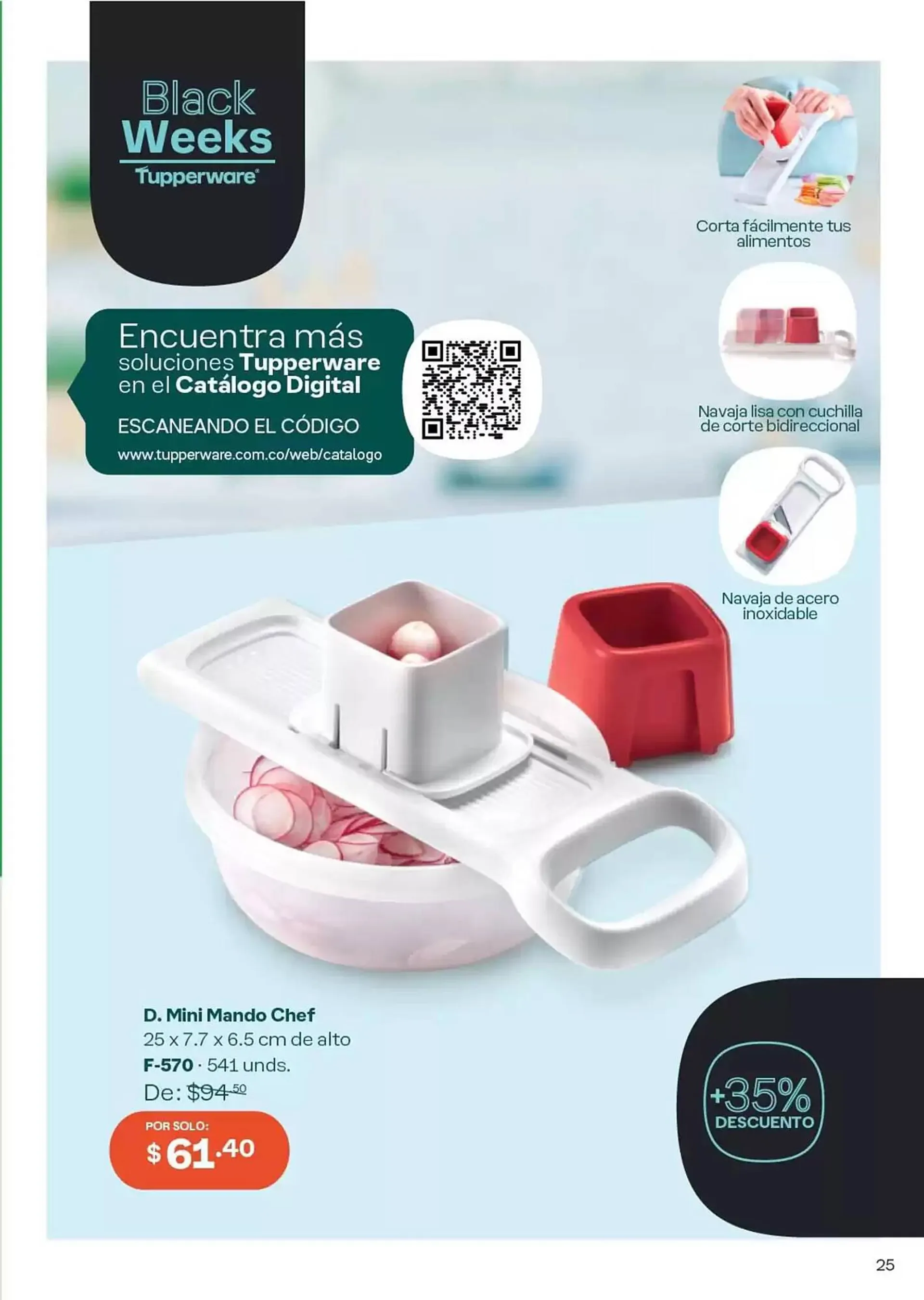 Catalogo de Catálogo Tupperware 4 de octubre al 31 de octubre 2024 - Pag 17