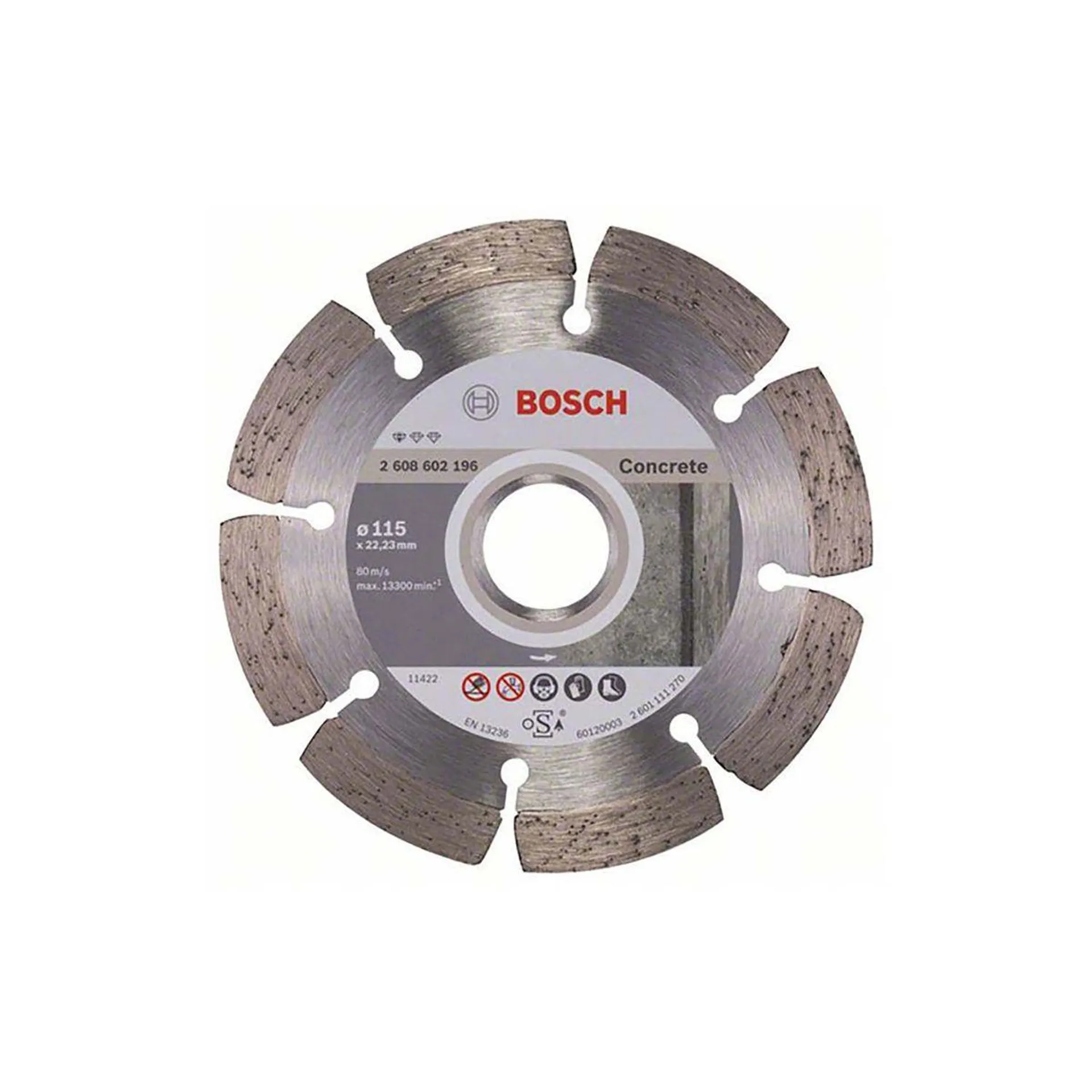 Disco Diamante Segmentado 4 1/2" Bosch