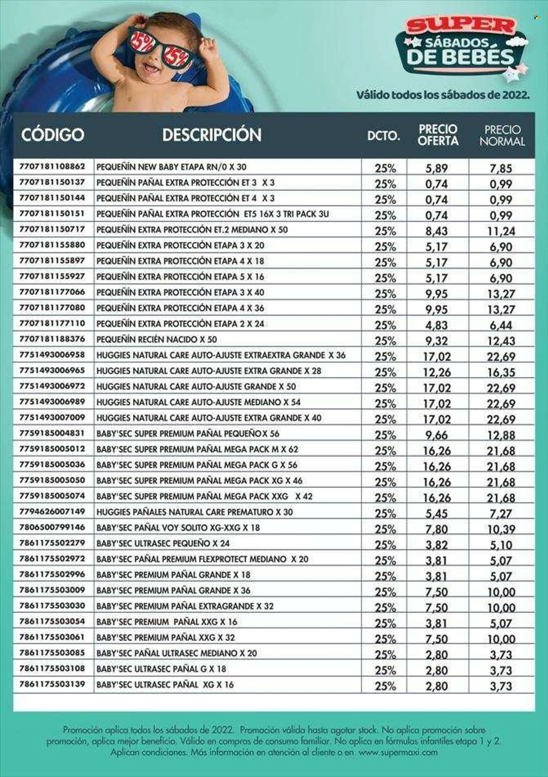 Folleto actual Coral Hipermercados - 11.8.2022 - 31.12.2022 - Ventas - Huggies, pañales. Página 4.
