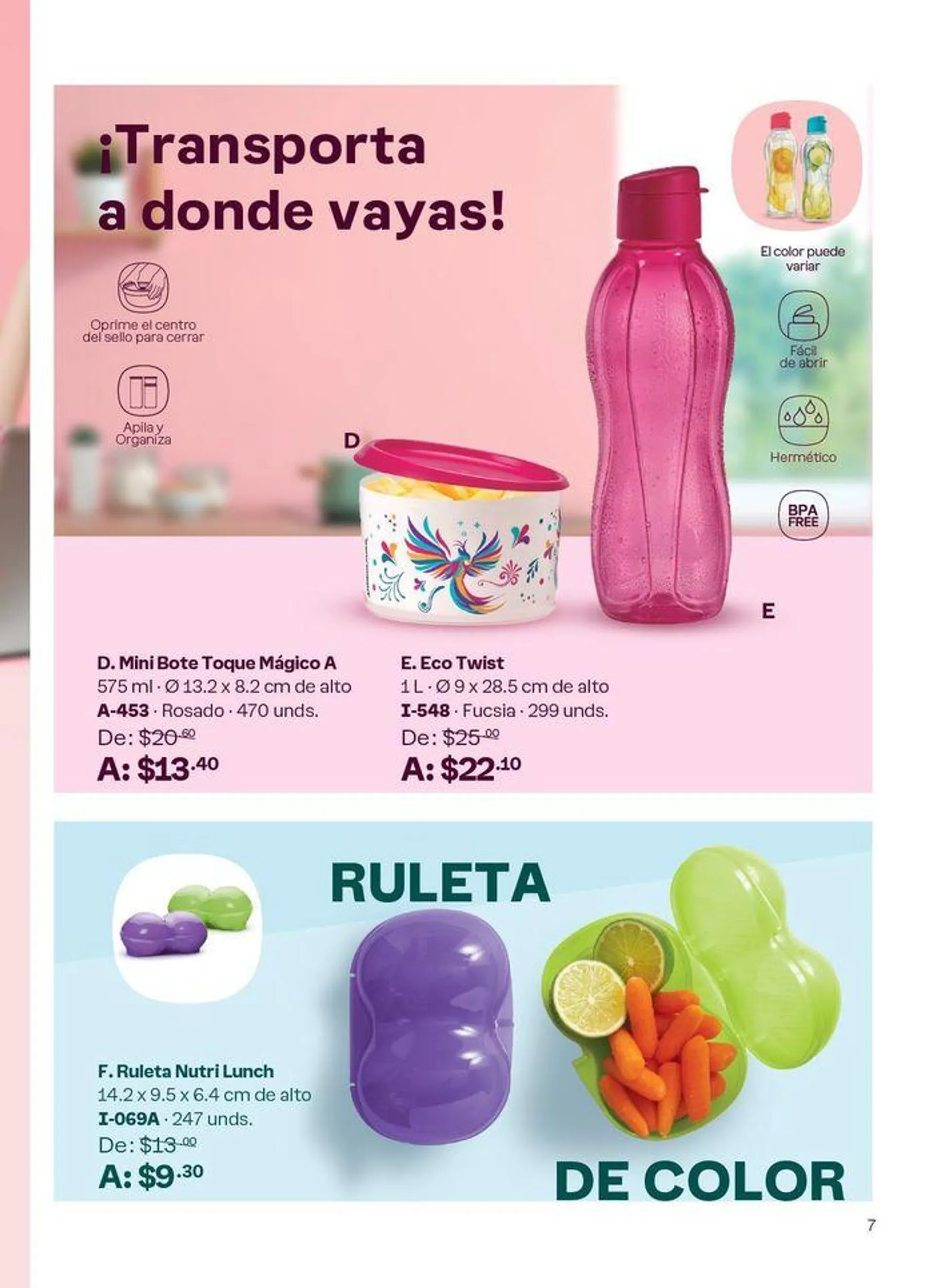 Catalogo de Catálogo Tupperware 9 de agosto al 5 de septiembre 2024 - Pag 57