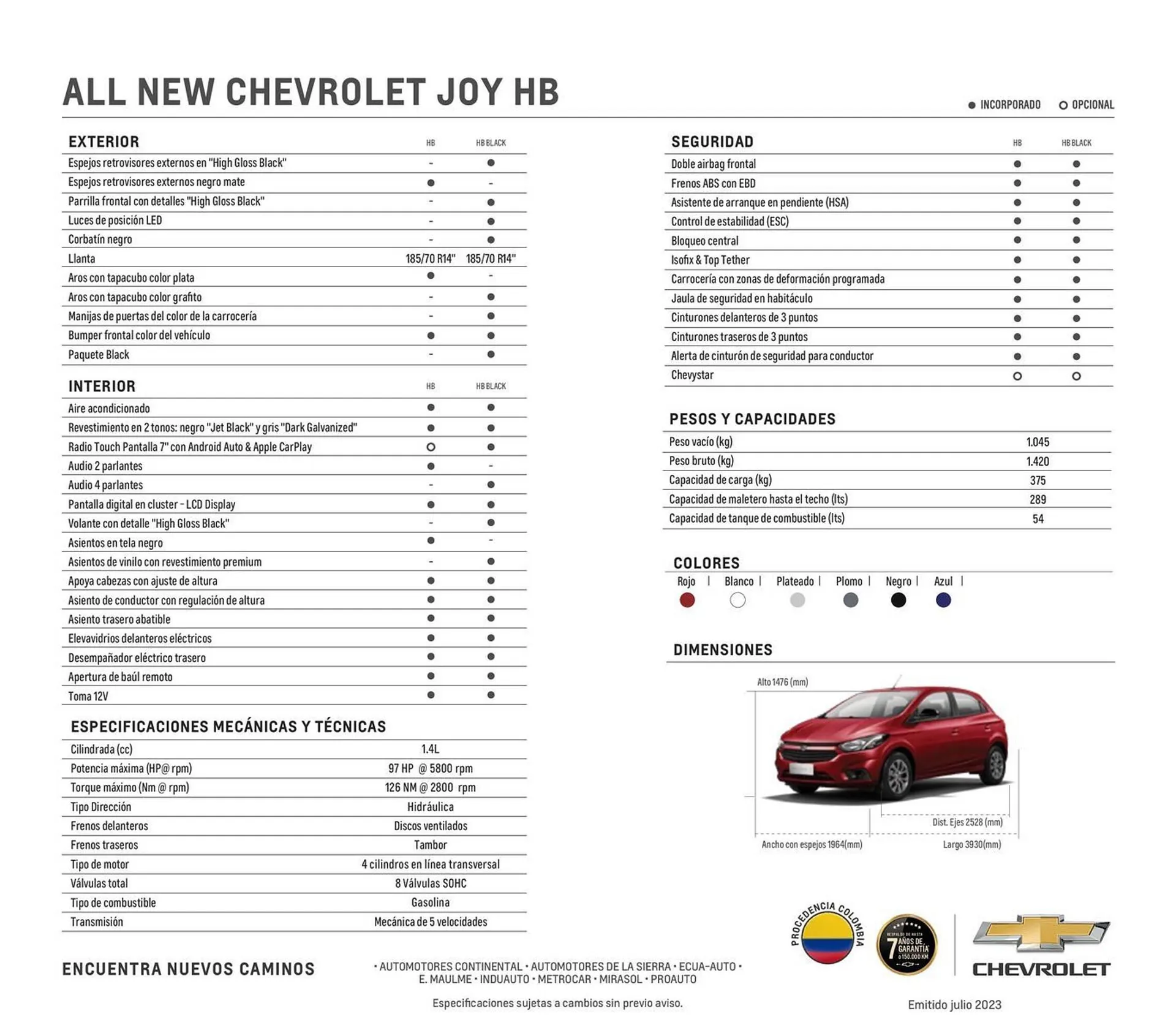 Catalogo de Catálogo Chevrolet 12 de octubre al 30 de junio 2024 - Pag 2