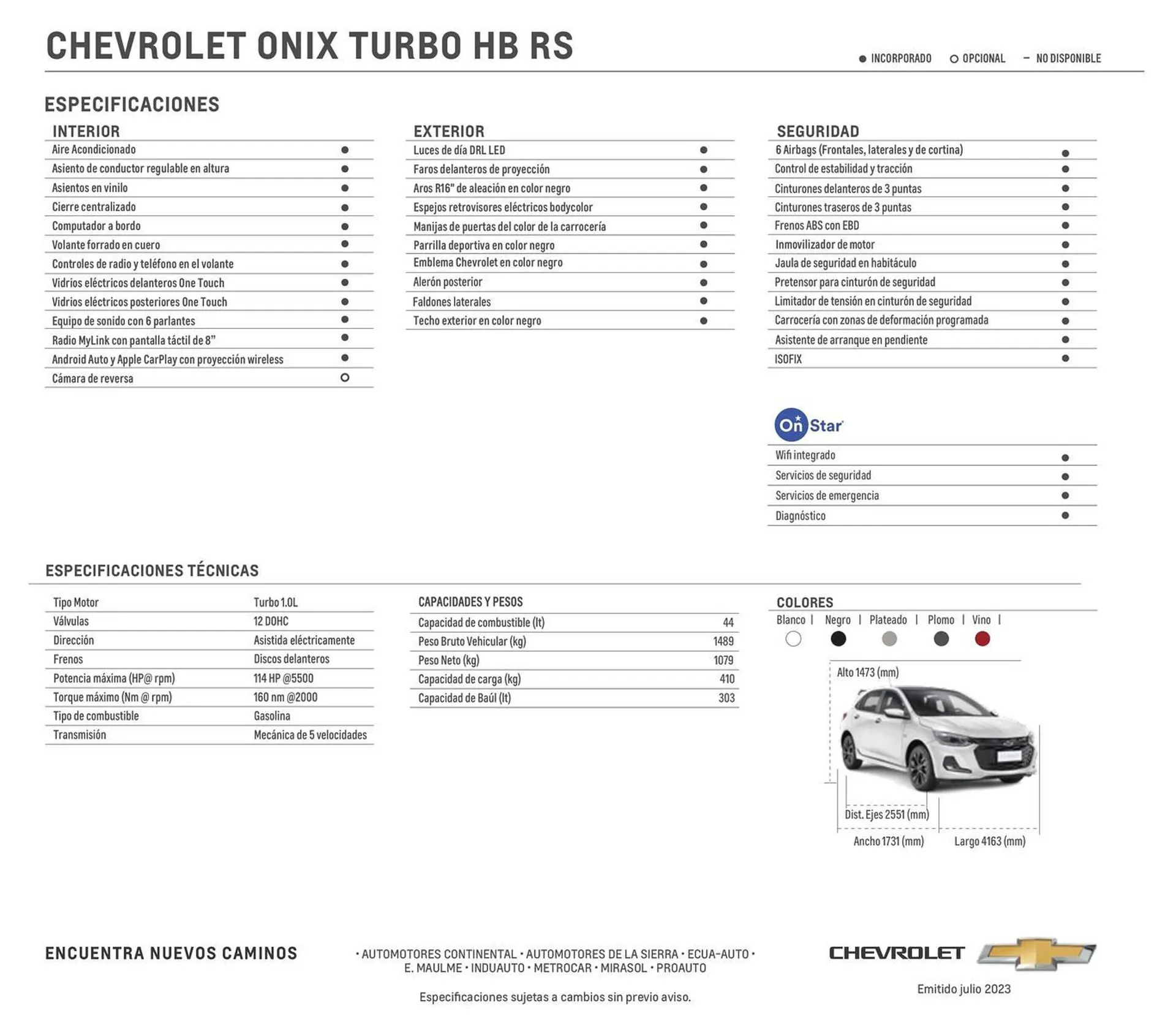 Catalogo de Catálogo Chevrolet 12 de octubre al 30 de junio 2024 - Pag 2