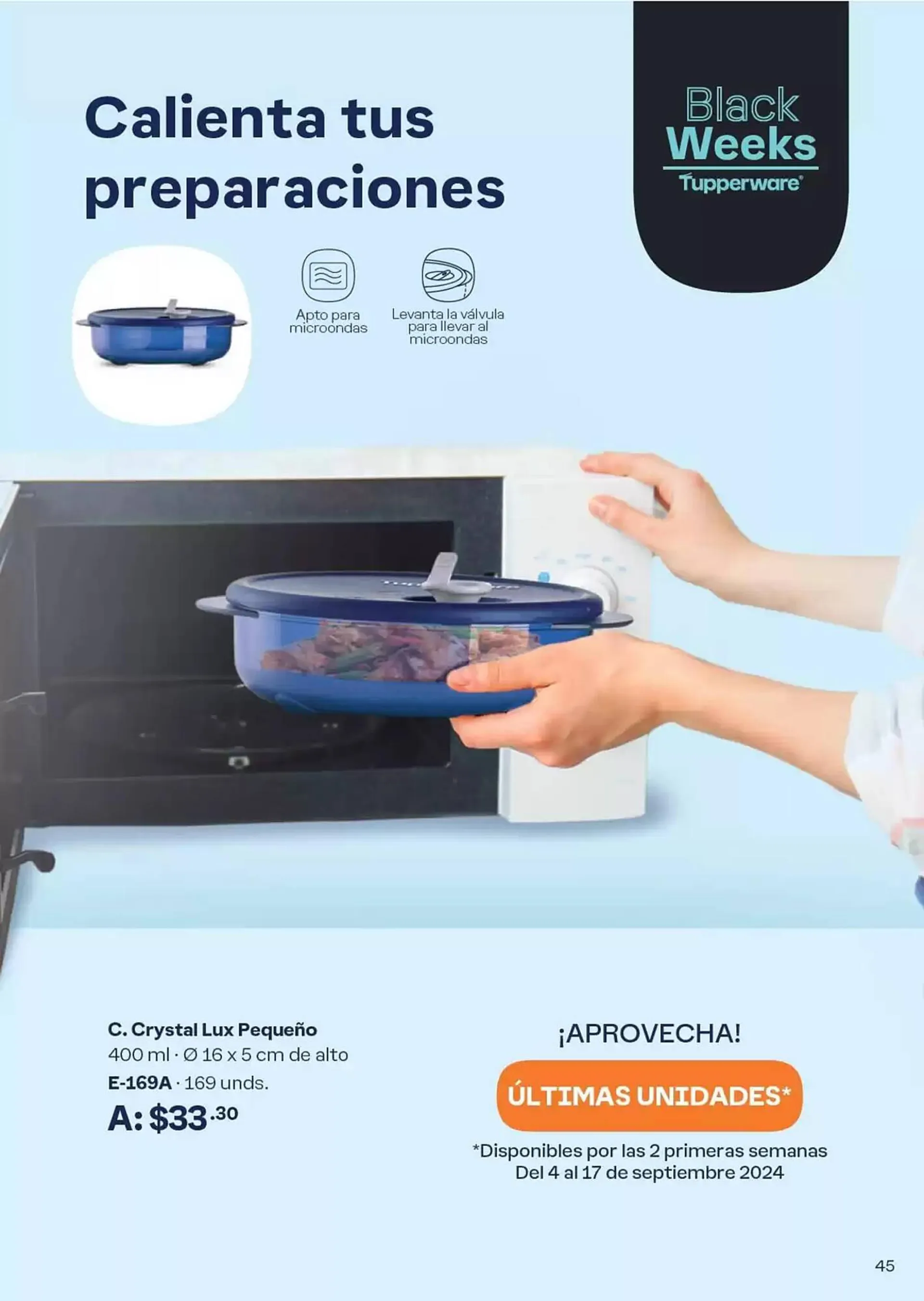 Catalogo de Catálogo Tupperware 4 de octubre al 31 de octubre 2024 - Pag 39