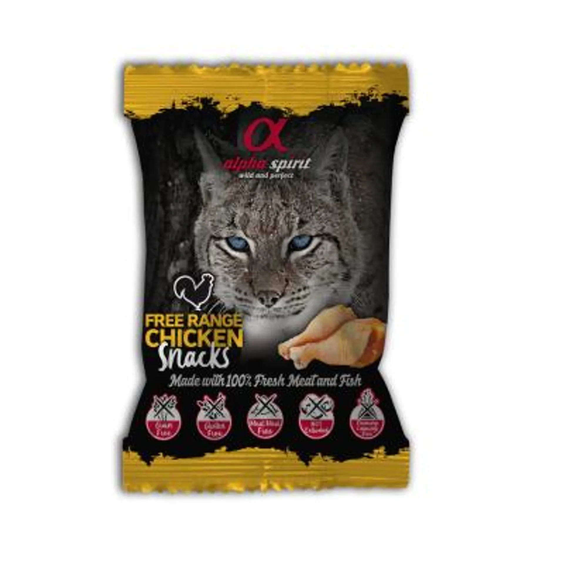 ALPHA SNACK SPIRIT CAT CHICKEN 50G