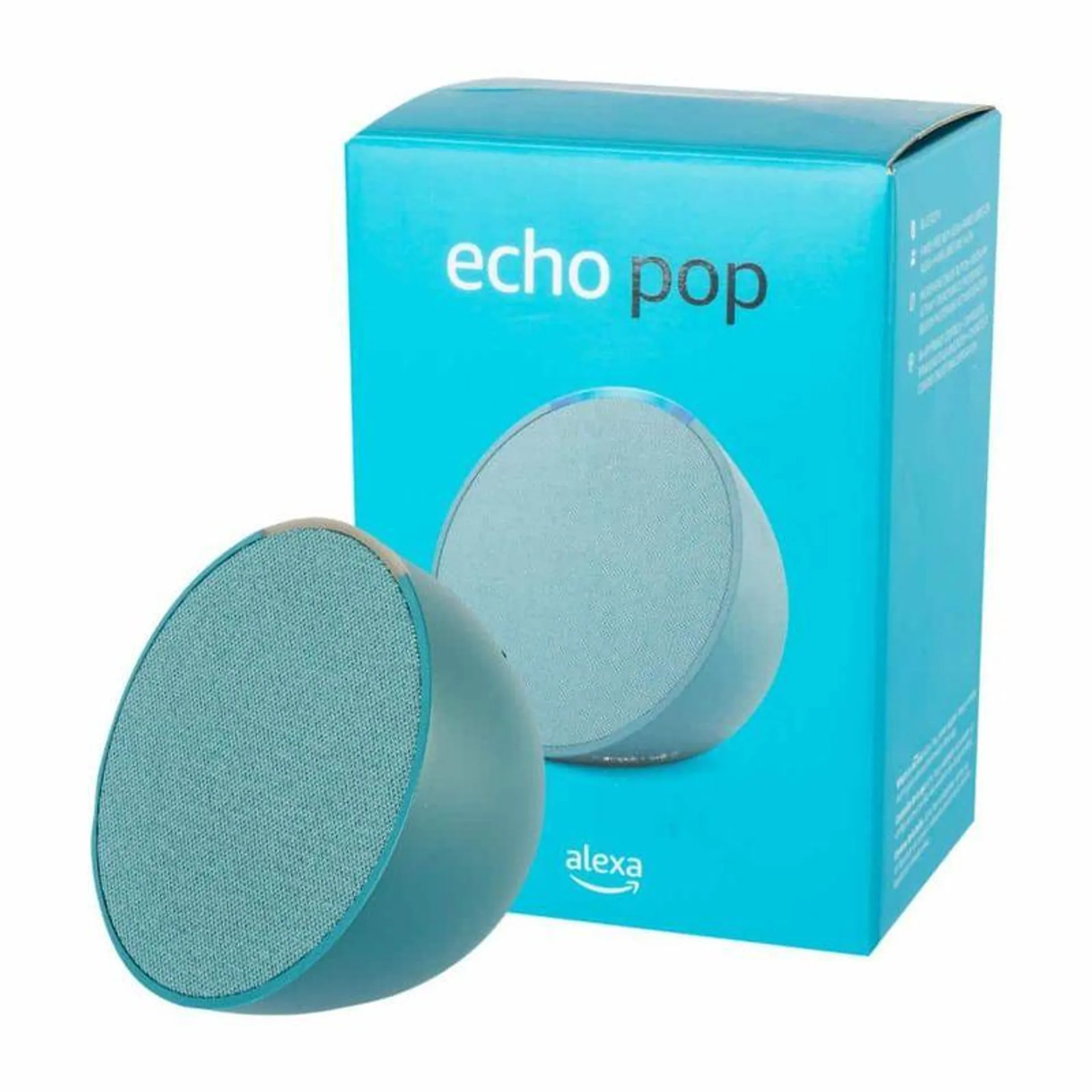Parlante Inteligente Echo Pop Con Alexa Azul