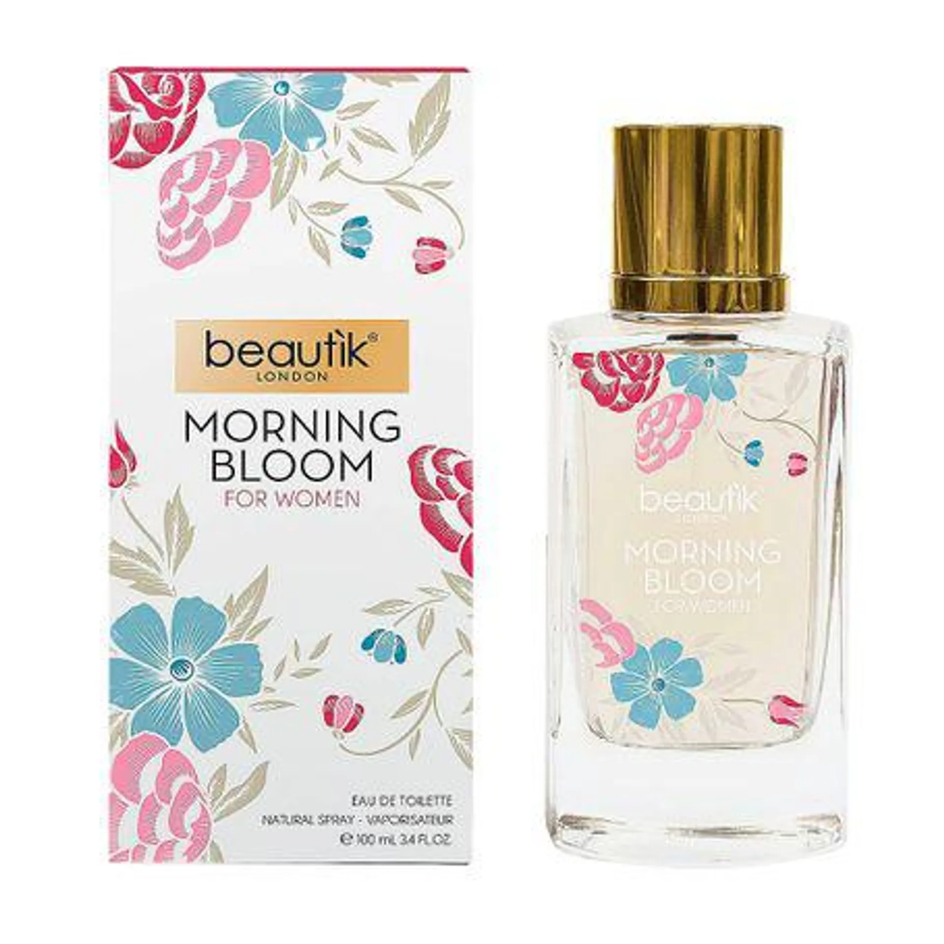 Eau de Toilette Morning Bloom Beautìk for Women 100ml