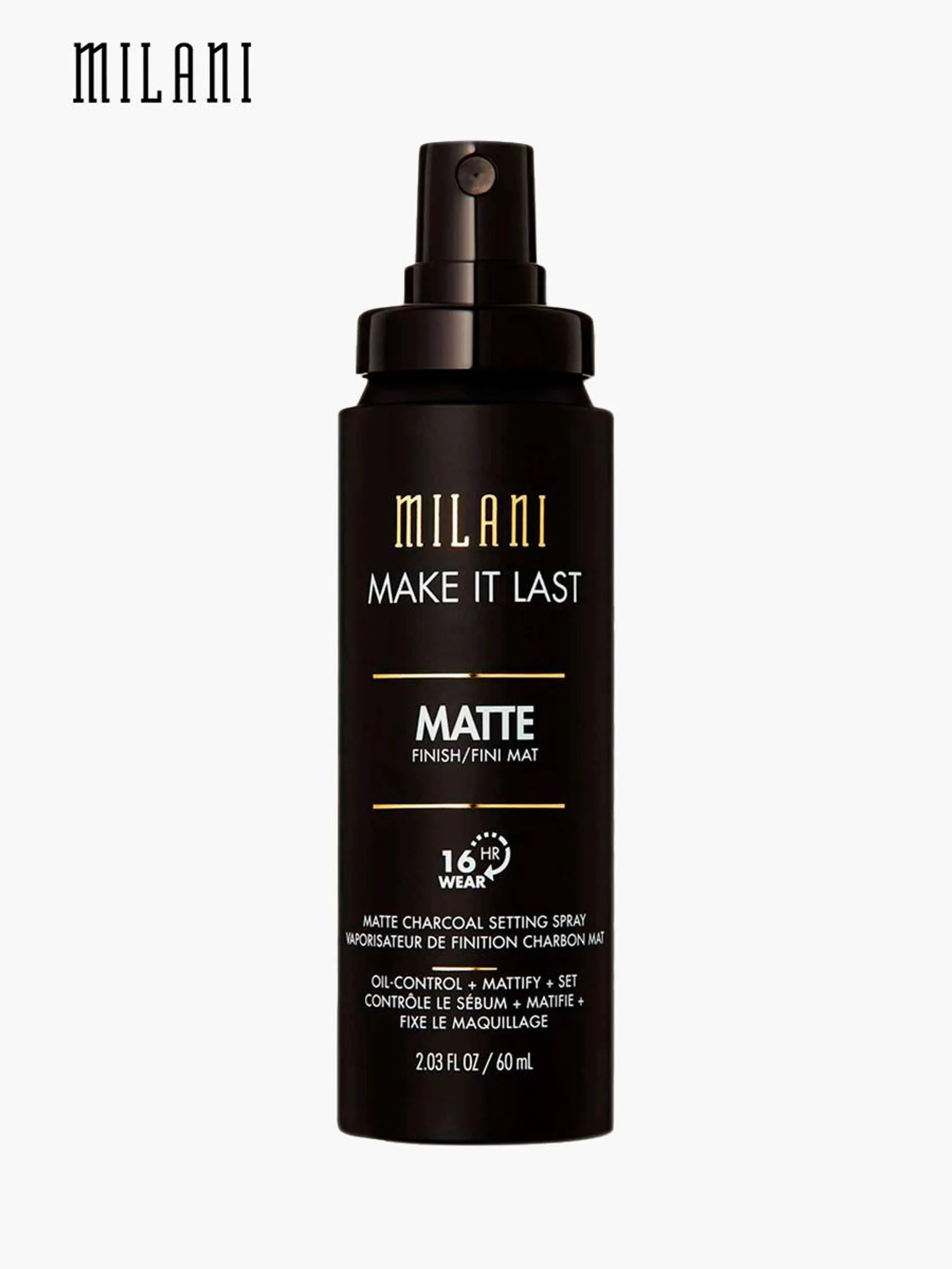 Milani - Fijadador de Maquillaje Setting Spray Charcoal