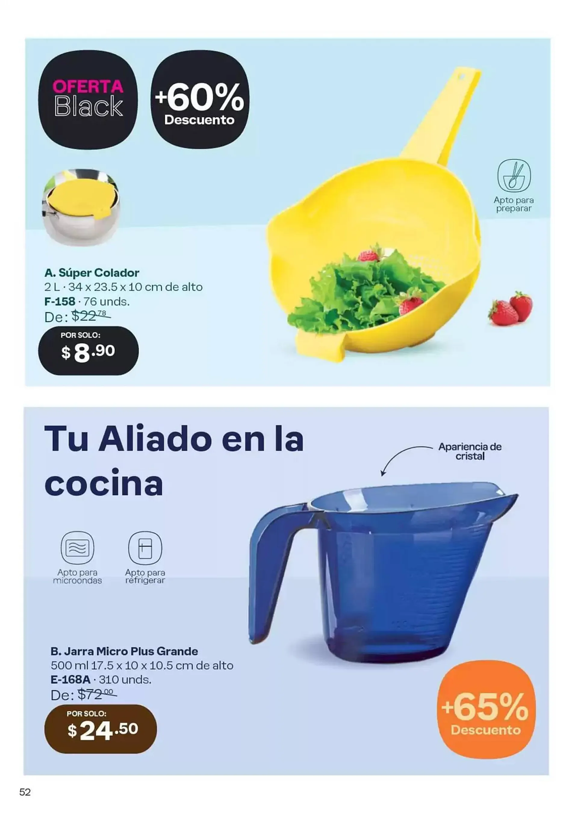 Catalogo de Catálogo Tupperware 4 de octubre al 31 de octubre 2024 - Pag 47