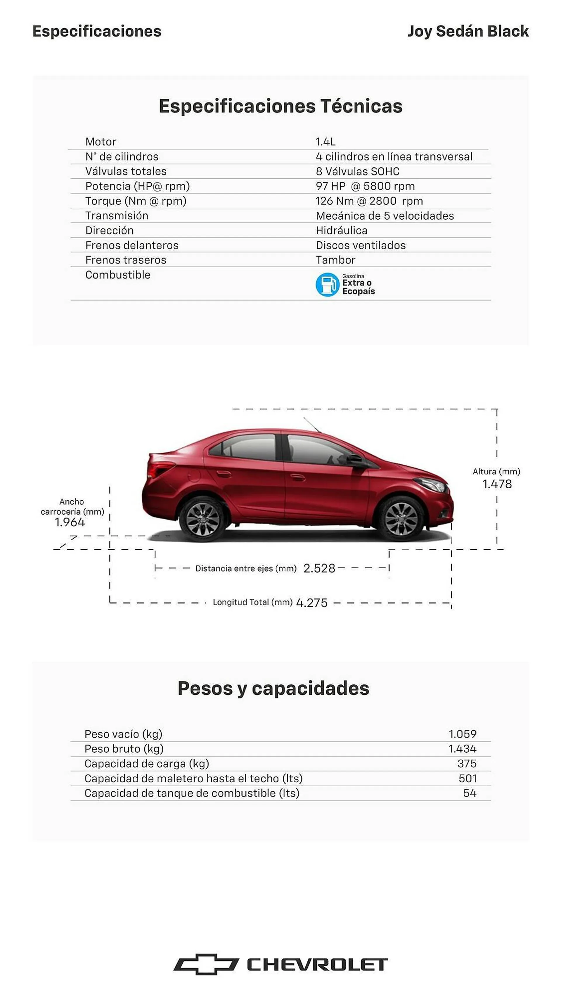 Catalogo de Catálogo Chevrolet 31 de octubre al 30 de junio 2025 - Pag 2