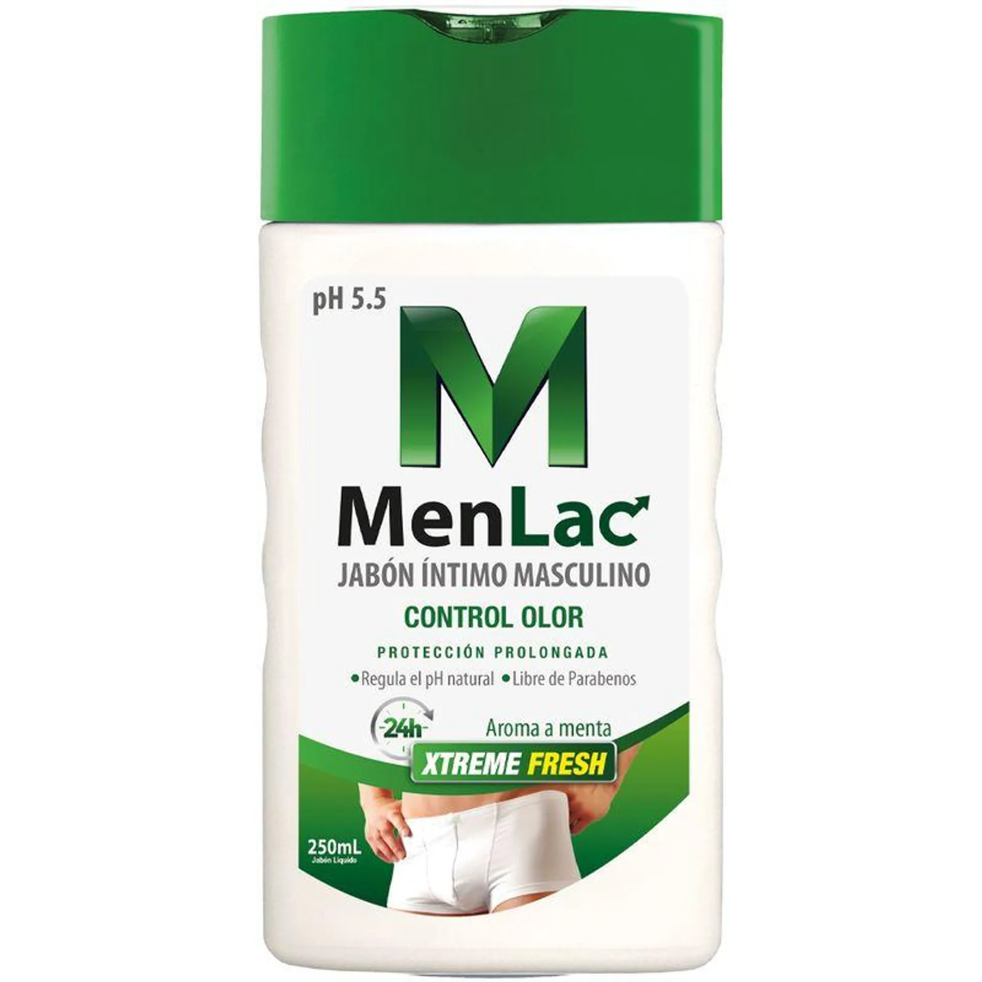 Menlac Jabón Intimo Xtreme Fresh 250 ml