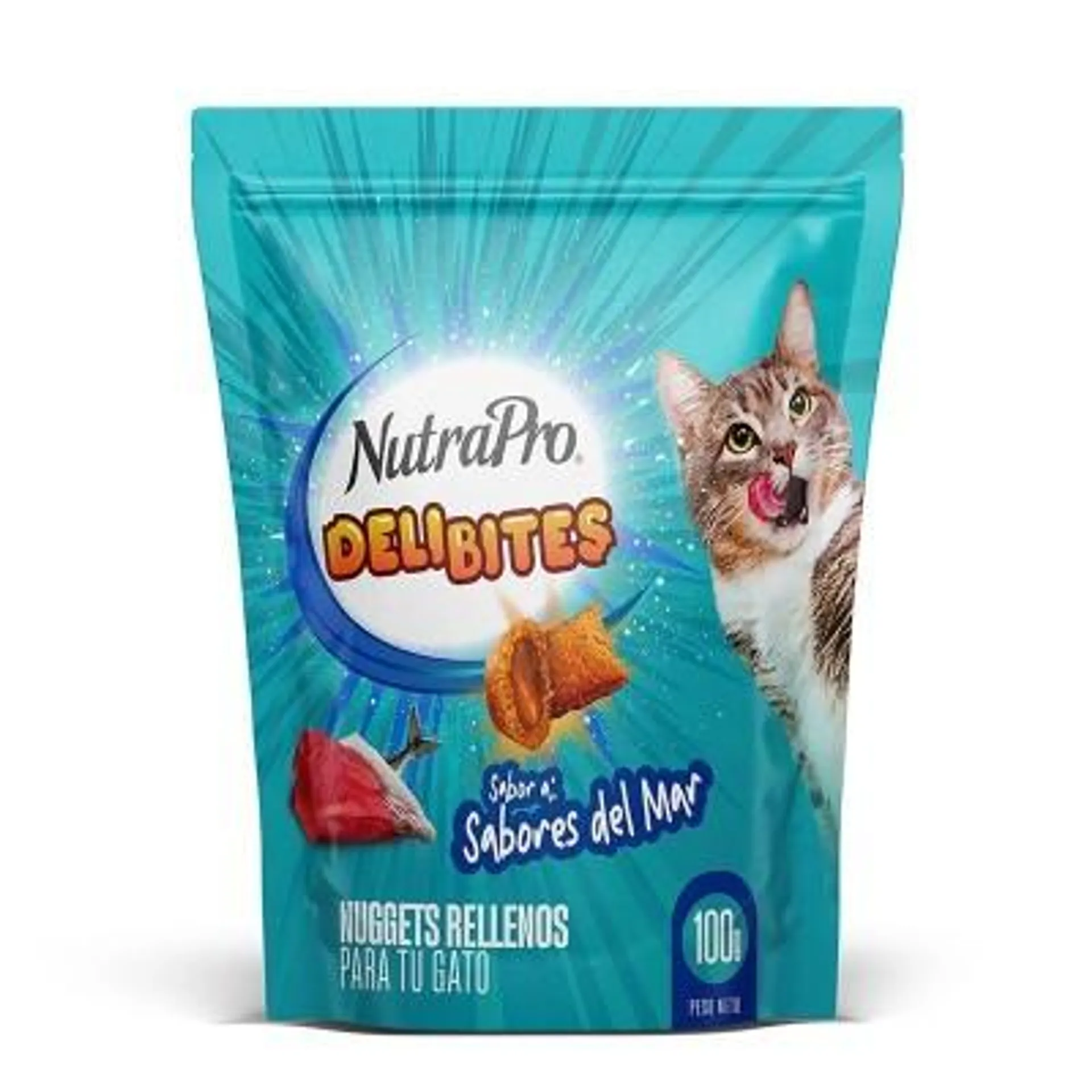 NUTRAPRO DELI BITES GATOS SABORES DEL MAR