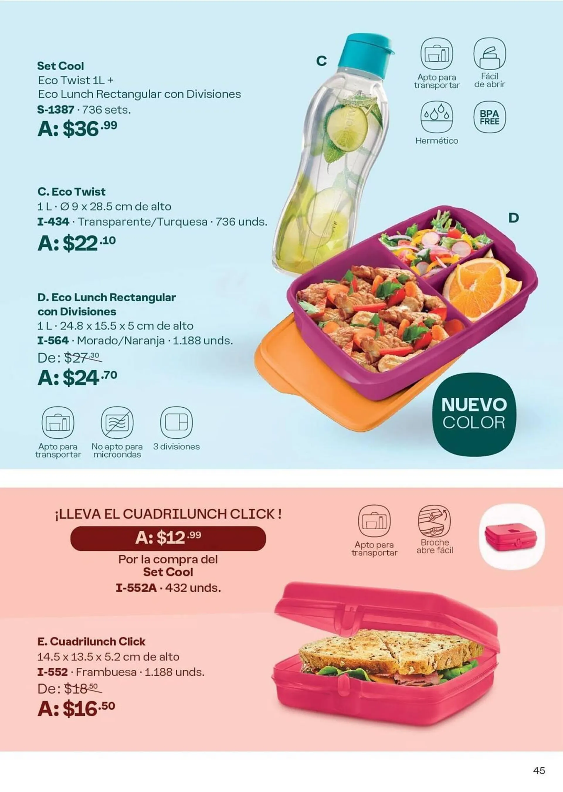 Catalogo de Catálogo Tupperware 18 de mayo al 14 de junio 2024 - Pag 39