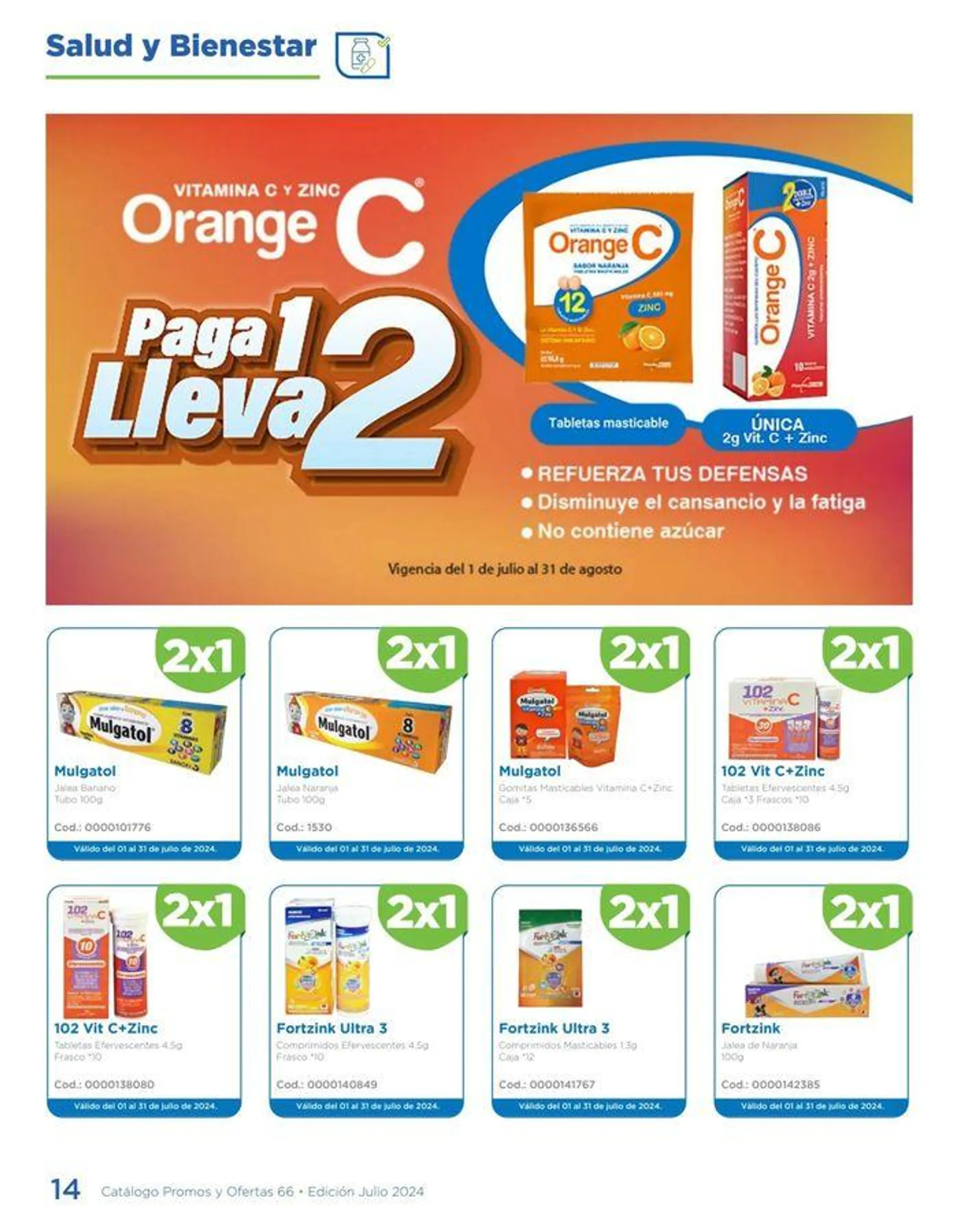 Catalogo de Promos & Ofertas  8 de julio al 31 de julio 2024 - Pag 14