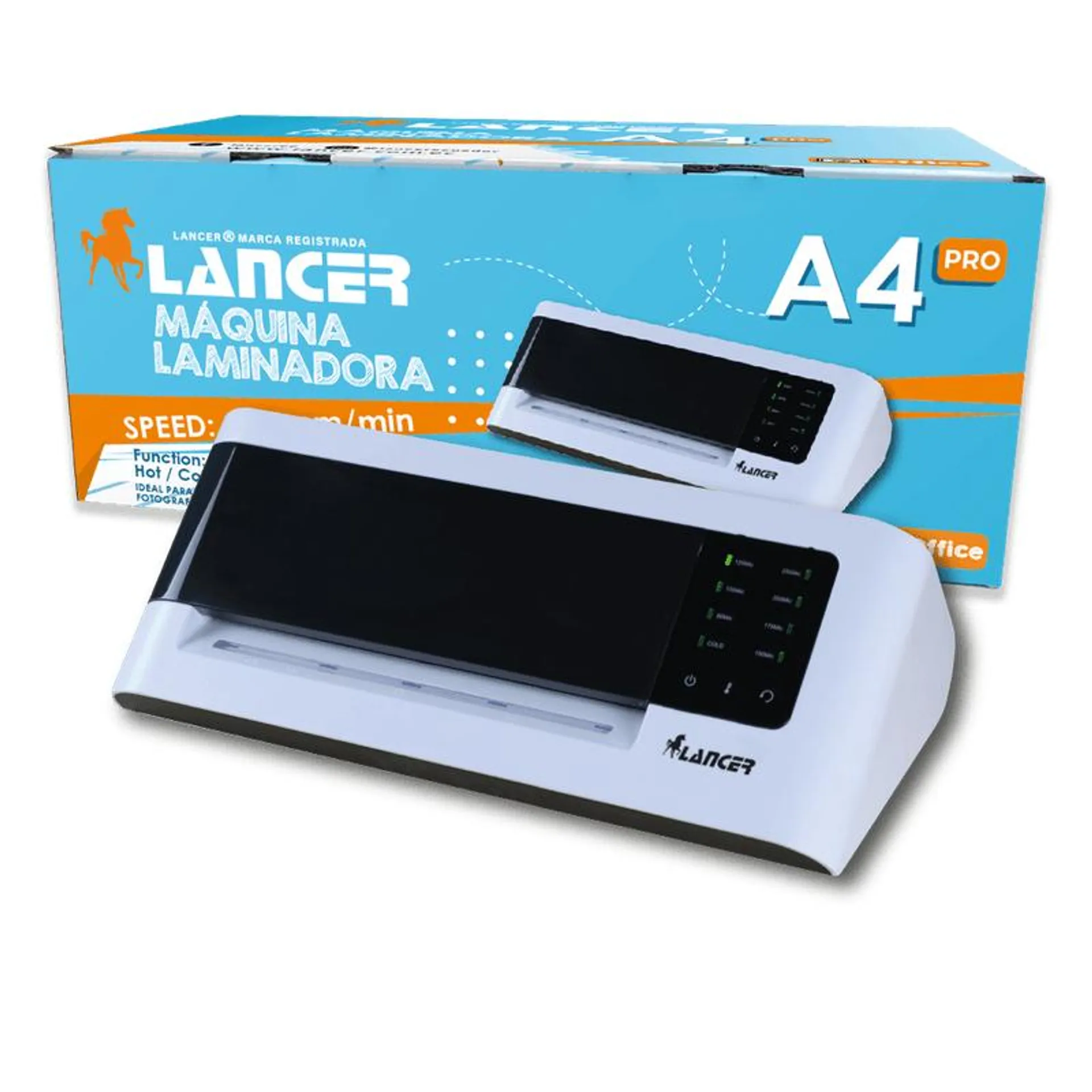 Laminadora Plastificadora Táctil A4 Pro-75 A 250 Micrones