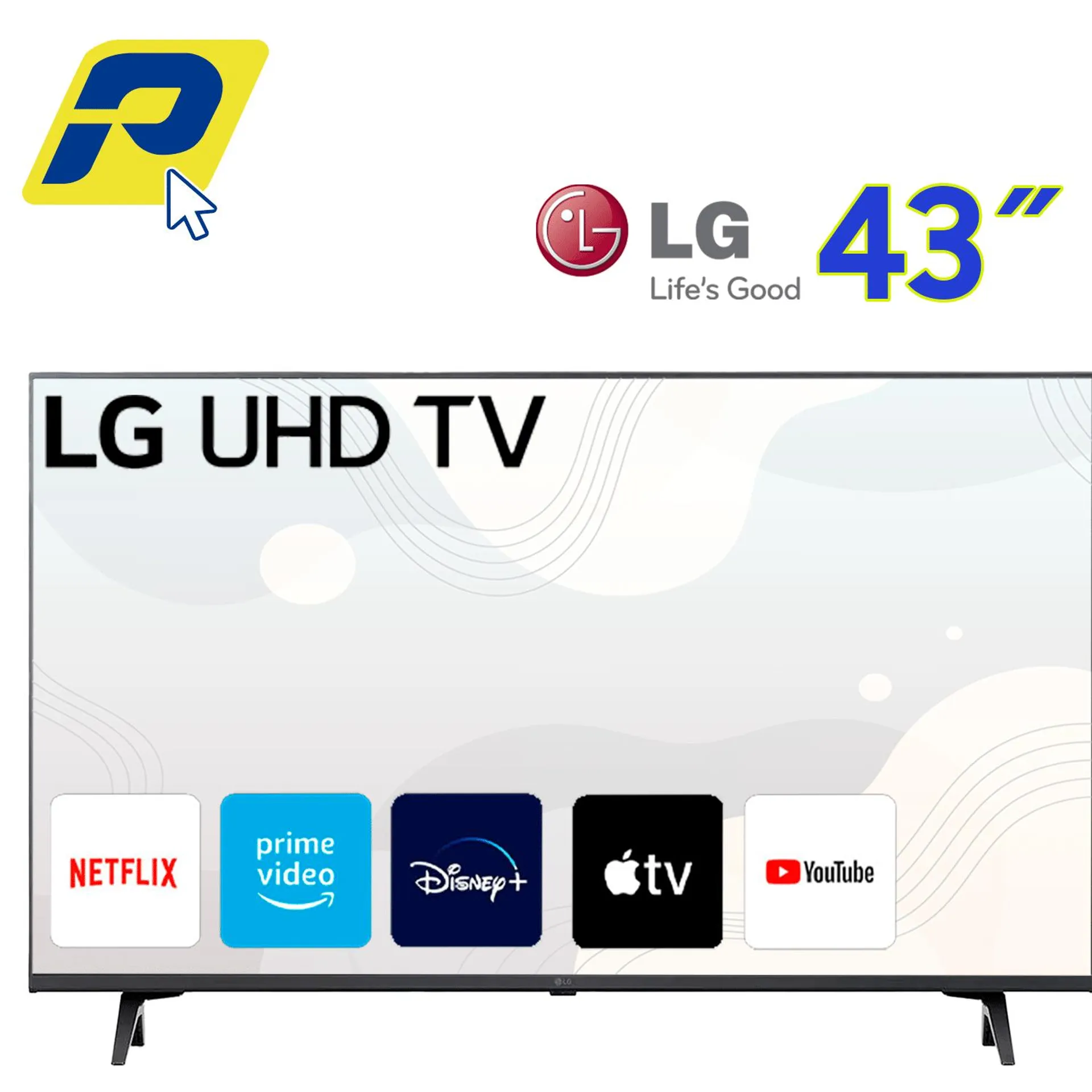 TELEVISOR LED LG 43 Pulgadas Up7700 4k Hdr Smart Led Tv