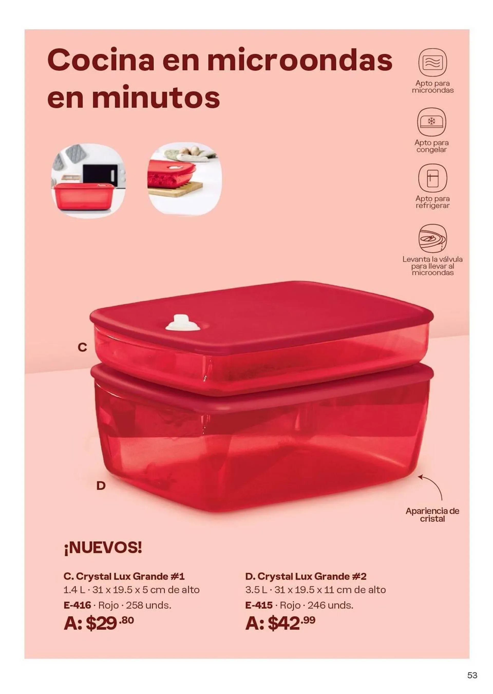 Catalogo de Catálogo Tupperware 20 de abril al 17 de mayo 2024 - Pag 48