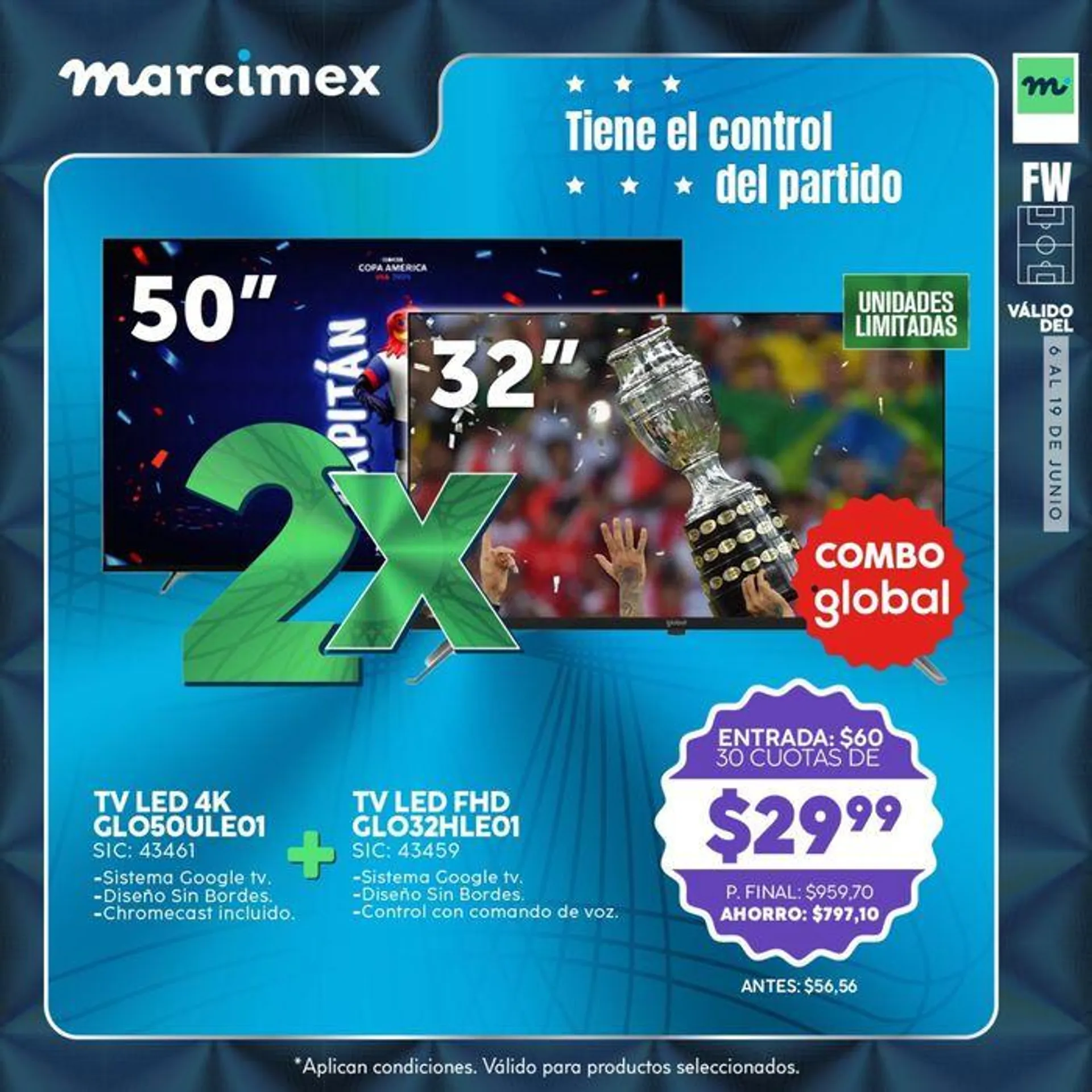 Catalogo de Ofertas Marcimex! 6 de junio al 19 de junio 2024 - Pag 3