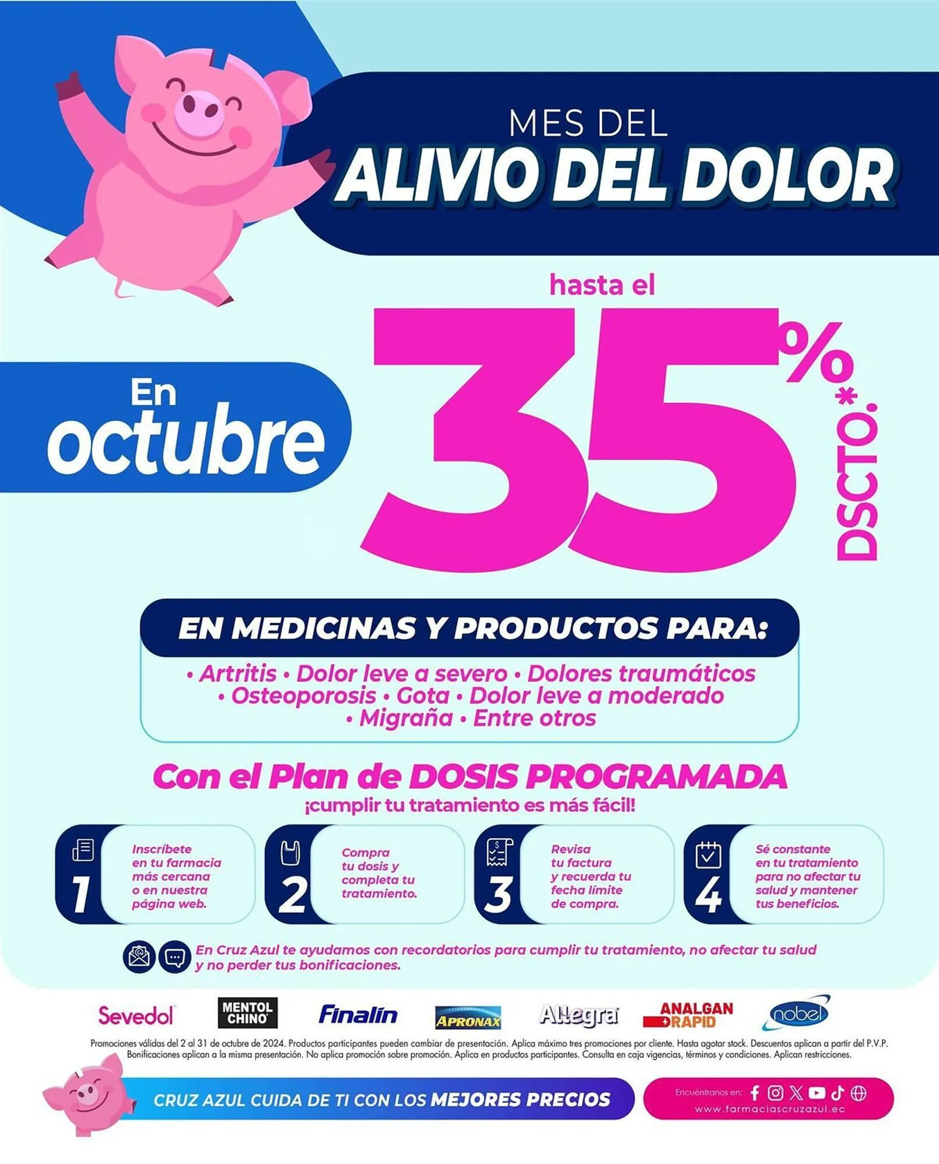 Catalogo de Catálogo Farmacias Cruz Azul 15 de octubre al 31 de octubre 2024 - Pag 12