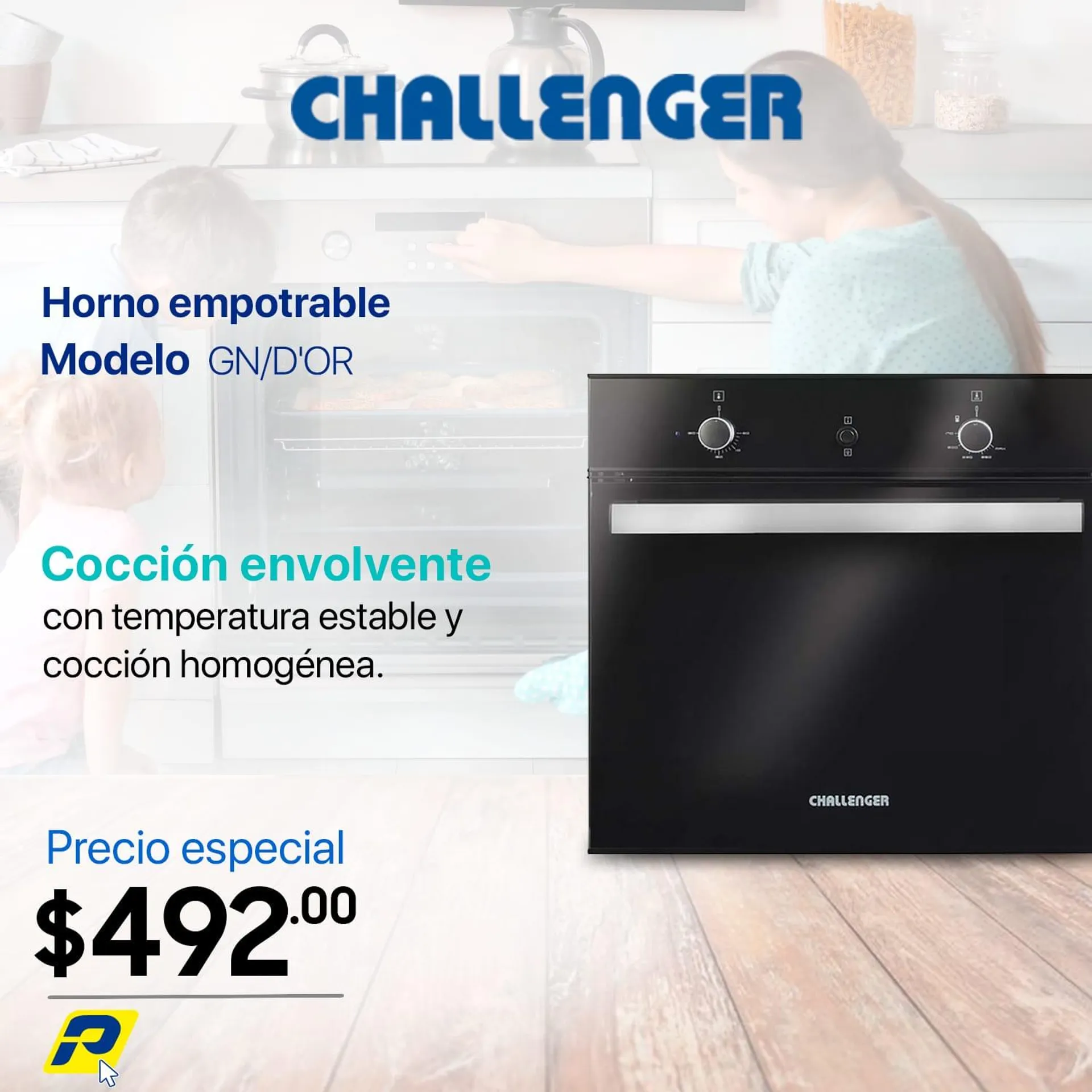 Hornos Empotrables Multifunción – Challenger//haceb//RCA