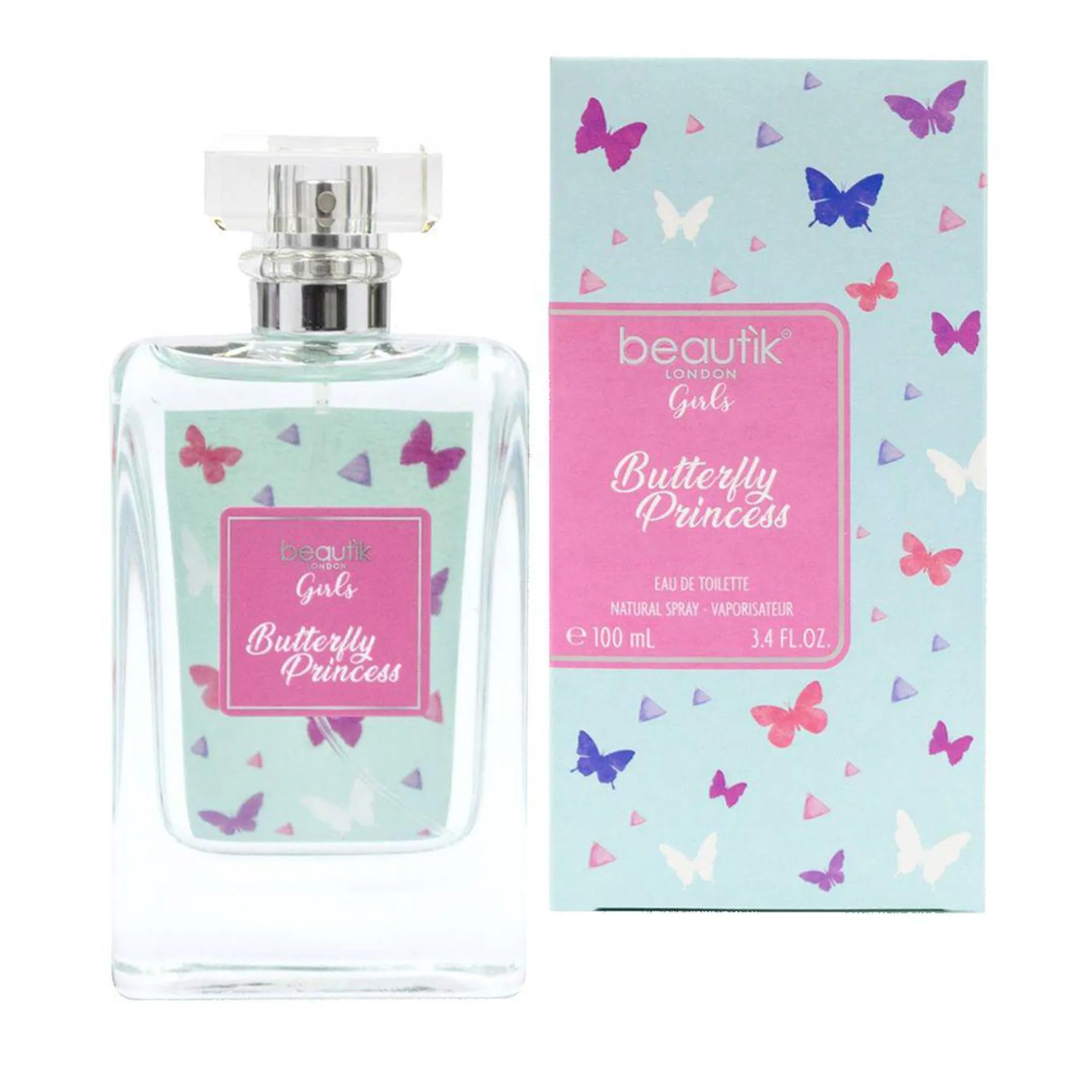 Eau de Toilette Beautìk Princess for Girls 100ml