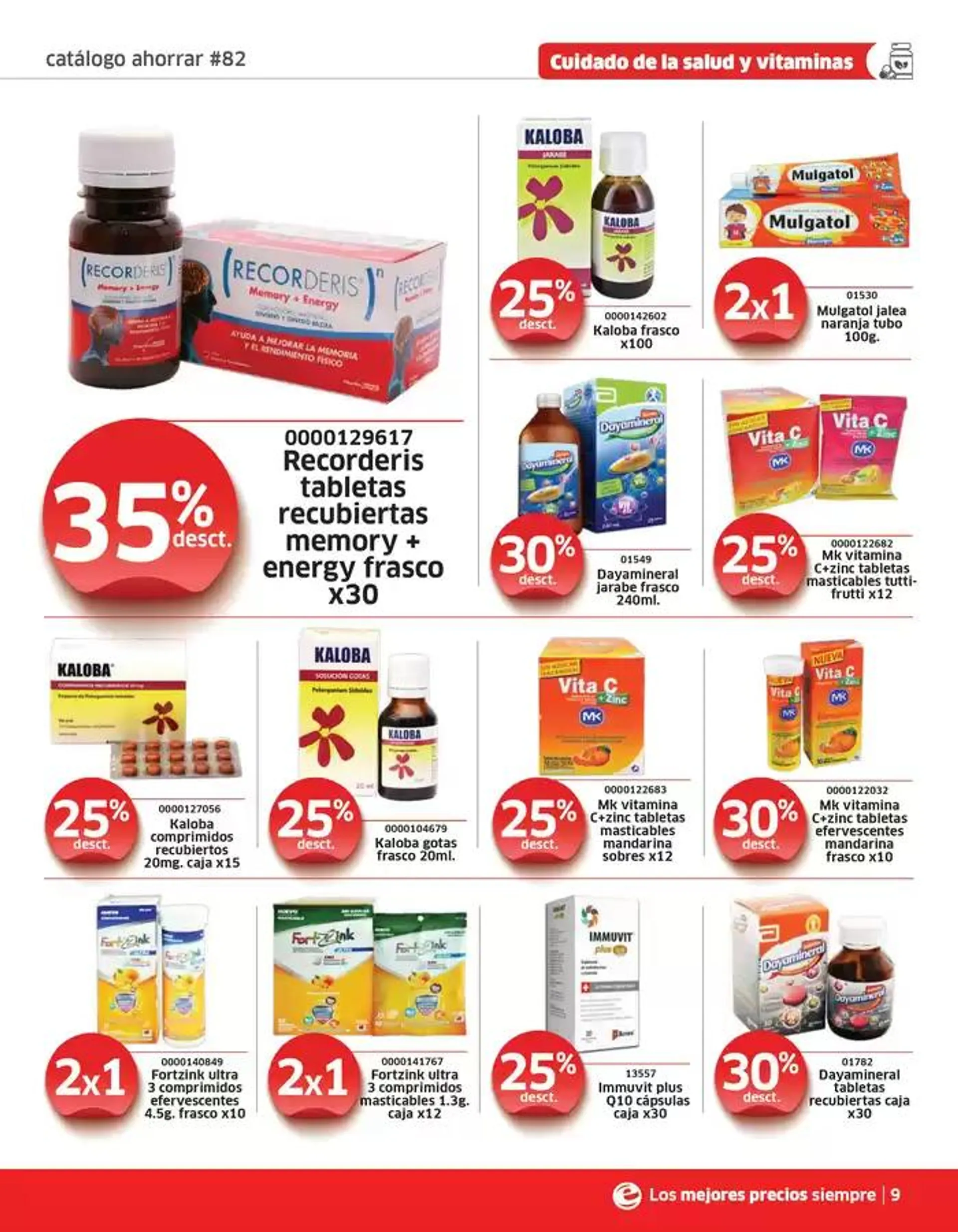 Catalogo de Farmacias Económicas Octubre  2 de octubre al 31 de octubre 2024 - Pag 9