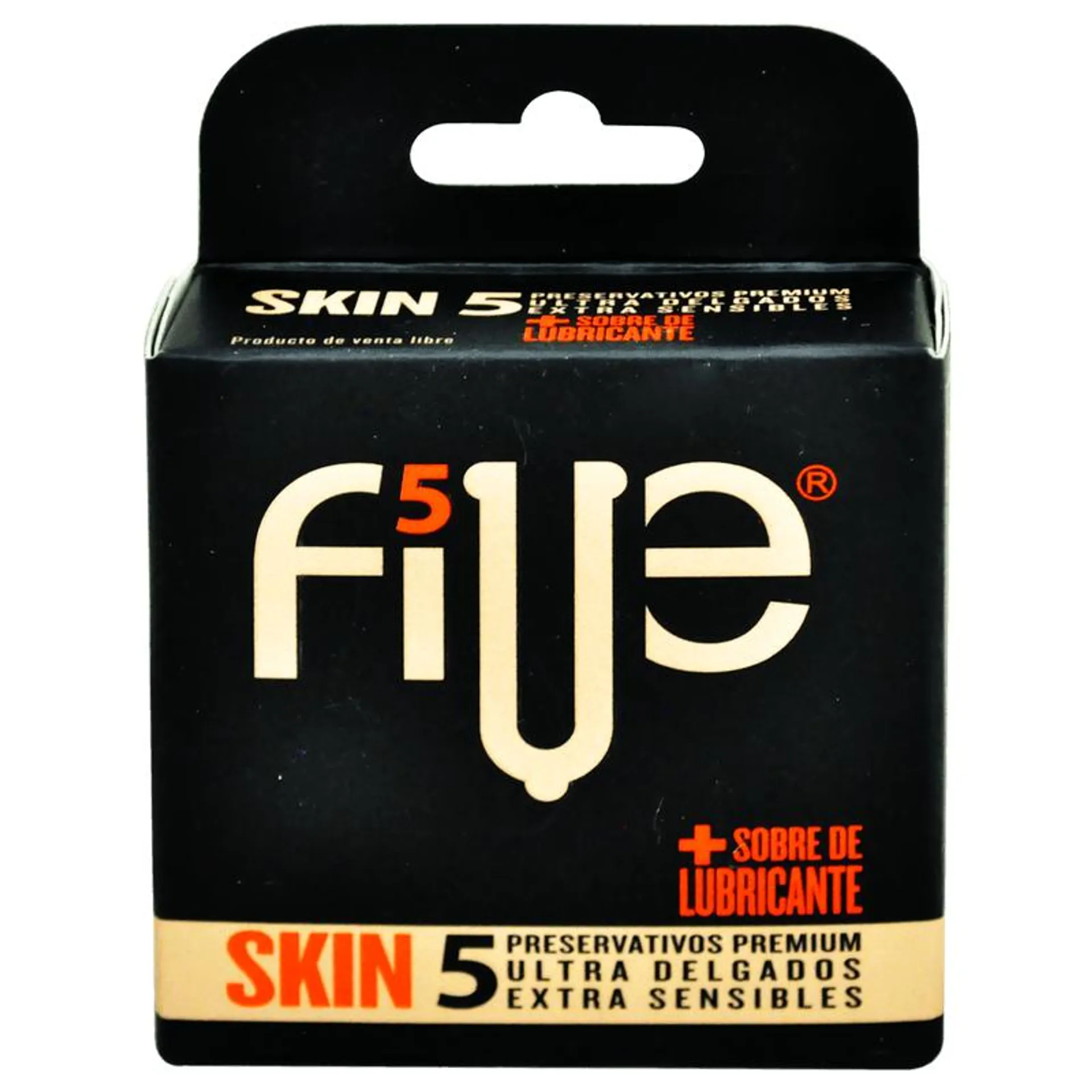 Five Preservativos Skin 5 Unidades