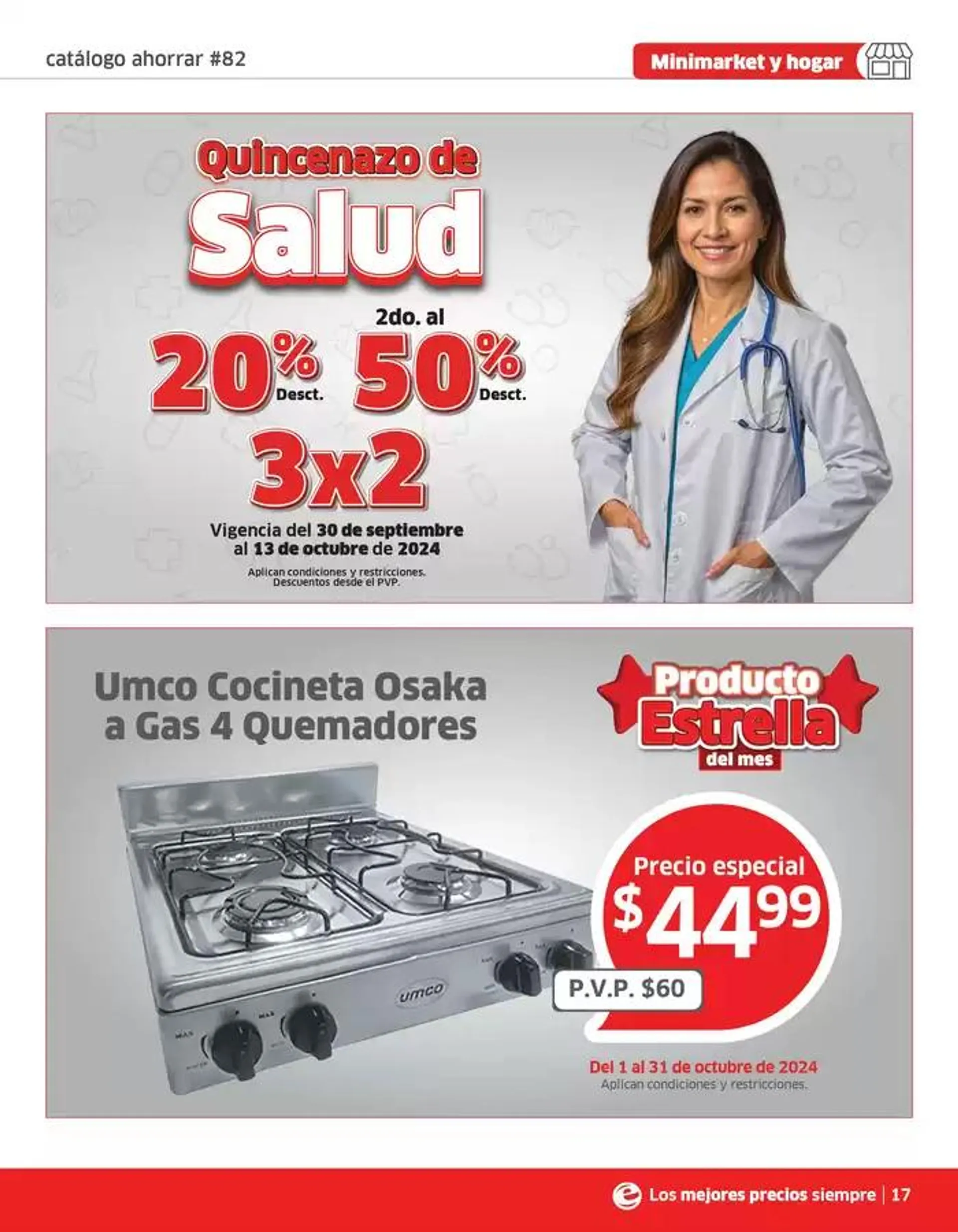 Catalogo de Farmacias Económicas Octubre  2 de octubre al 31 de octubre 2024 - Pag 17