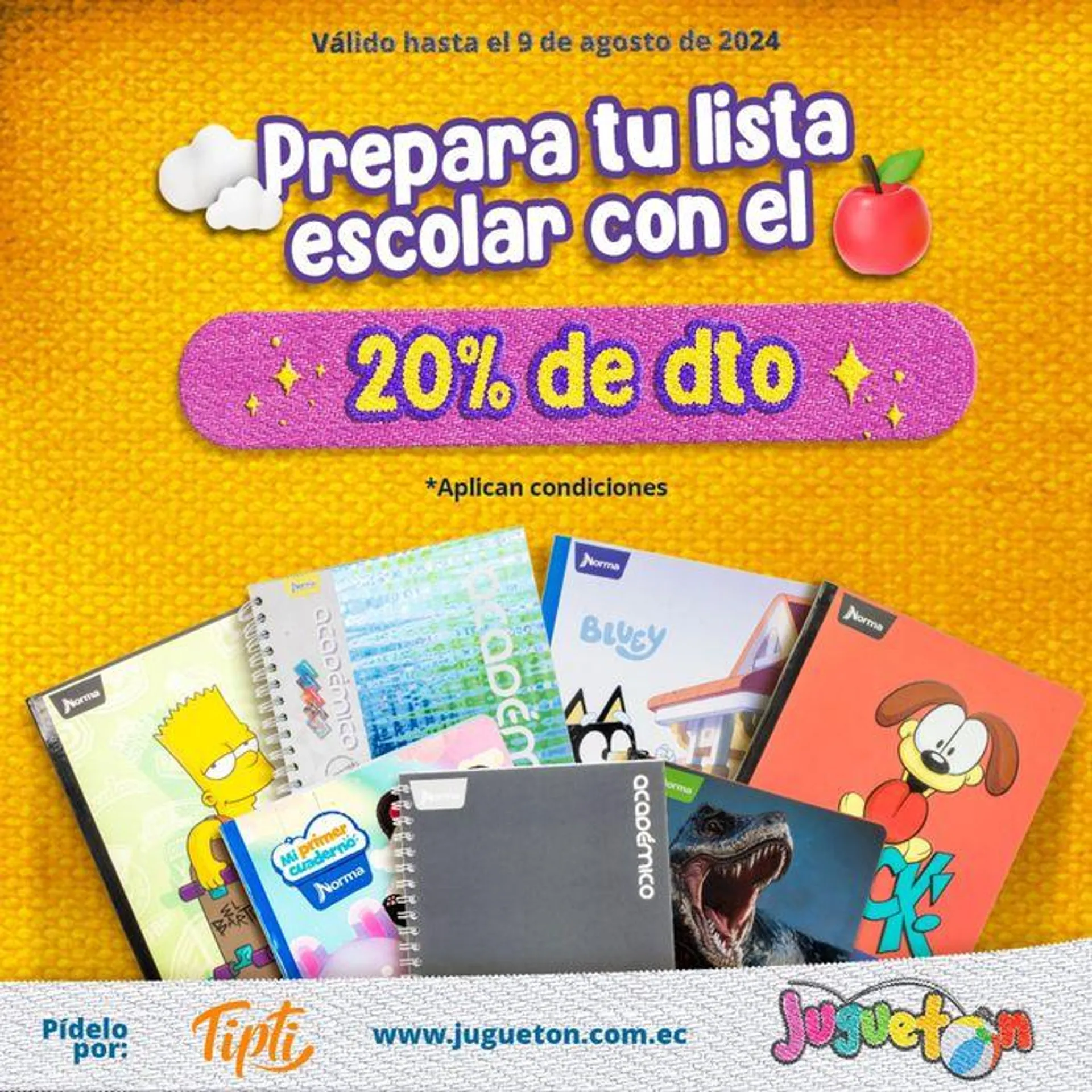 Prepara tu lista escolar - 1