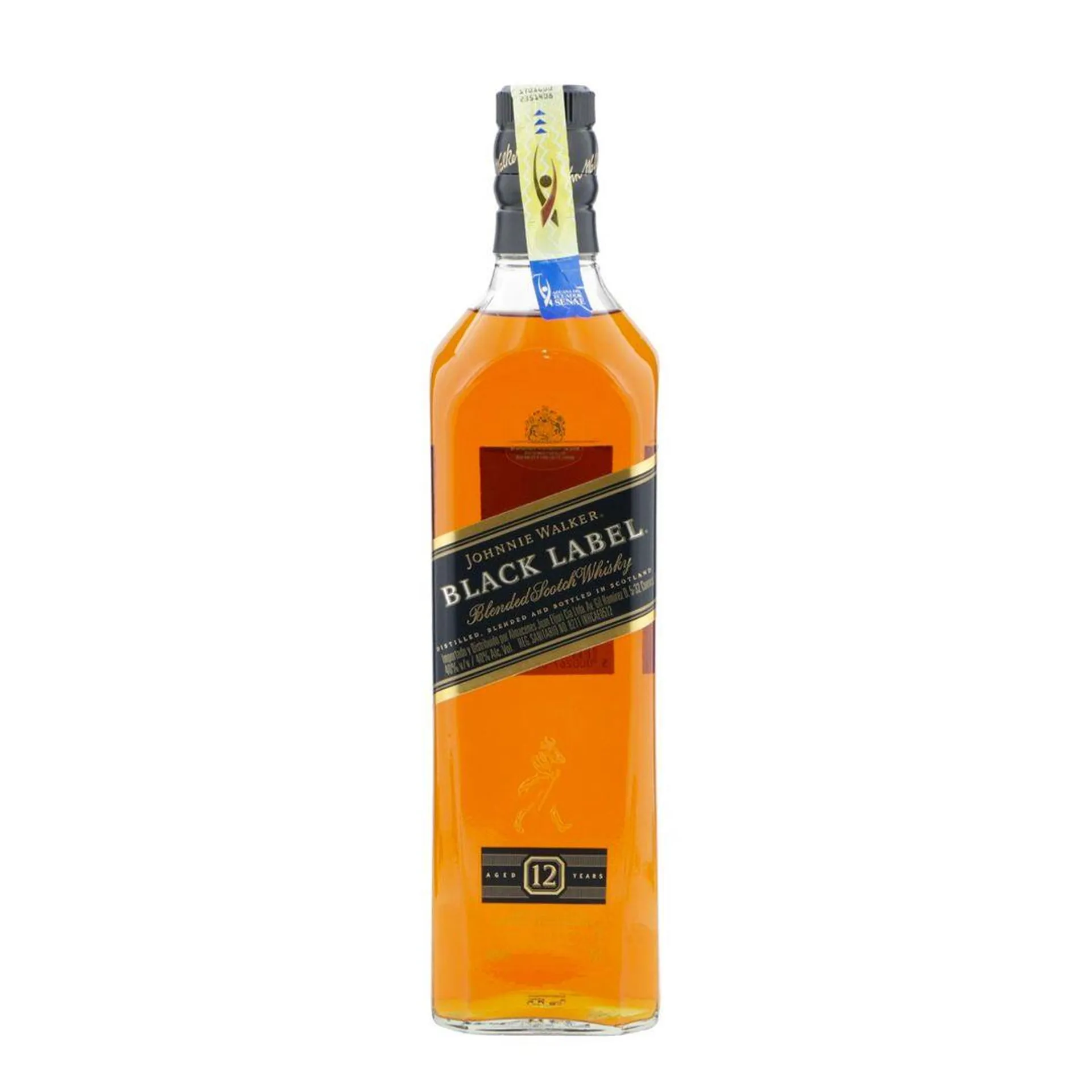 Whisky Johnnie Walker Black Label 12 años 750ml