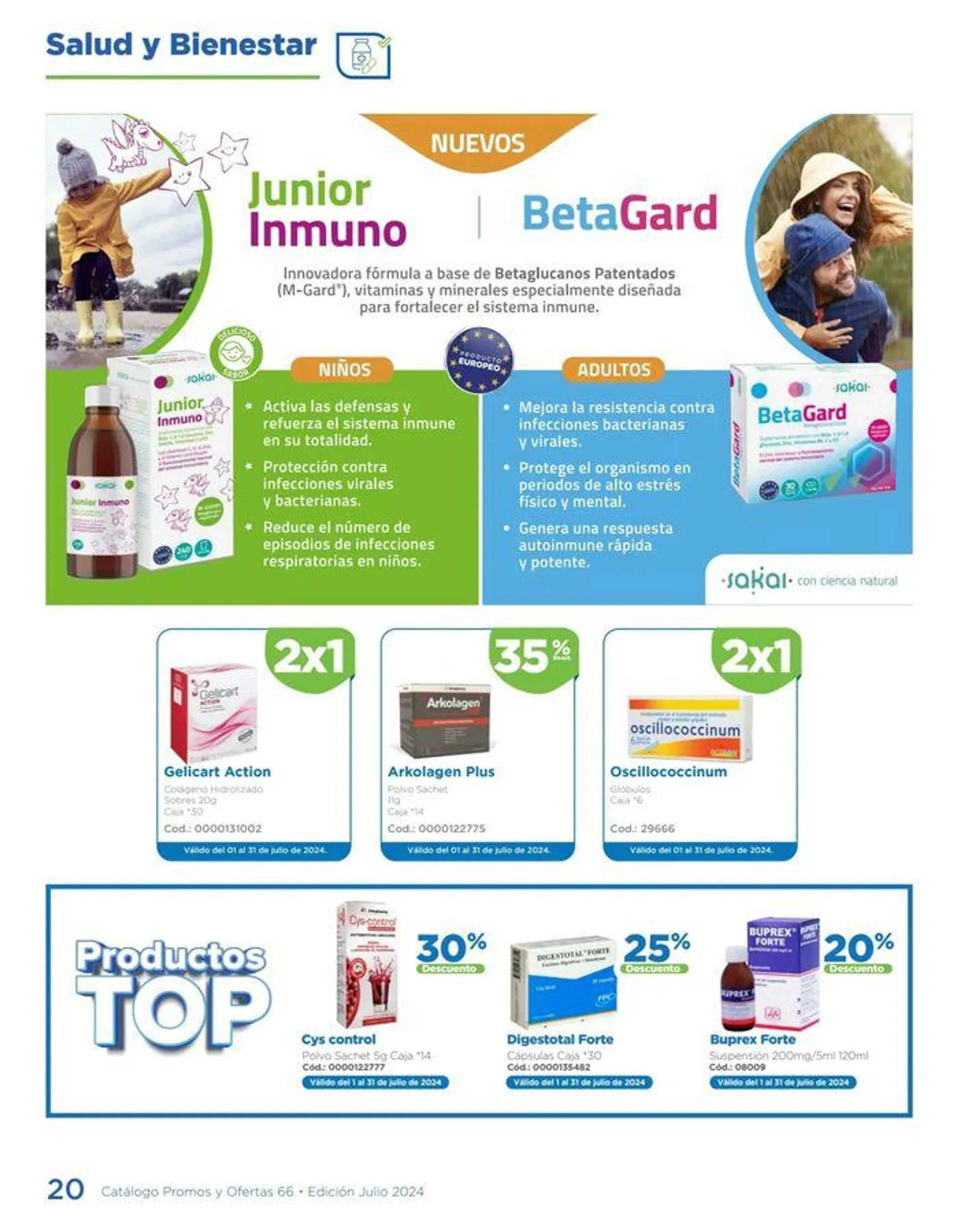 Catalogo de Promos & Ofertas  8 de julio al 31 de julio 2024 - Pag 20