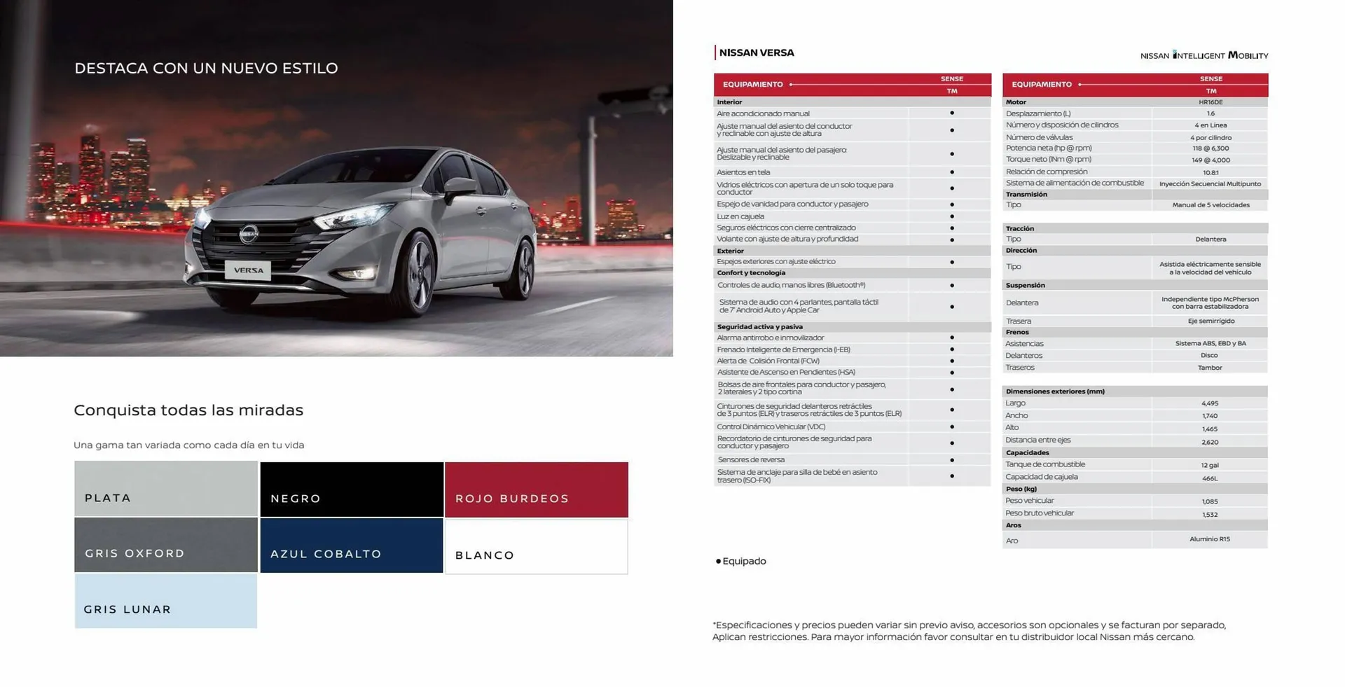 Catalogo de Catálogo Nissan 18 de septiembre al 18 de septiembre 2024 - Pag 14