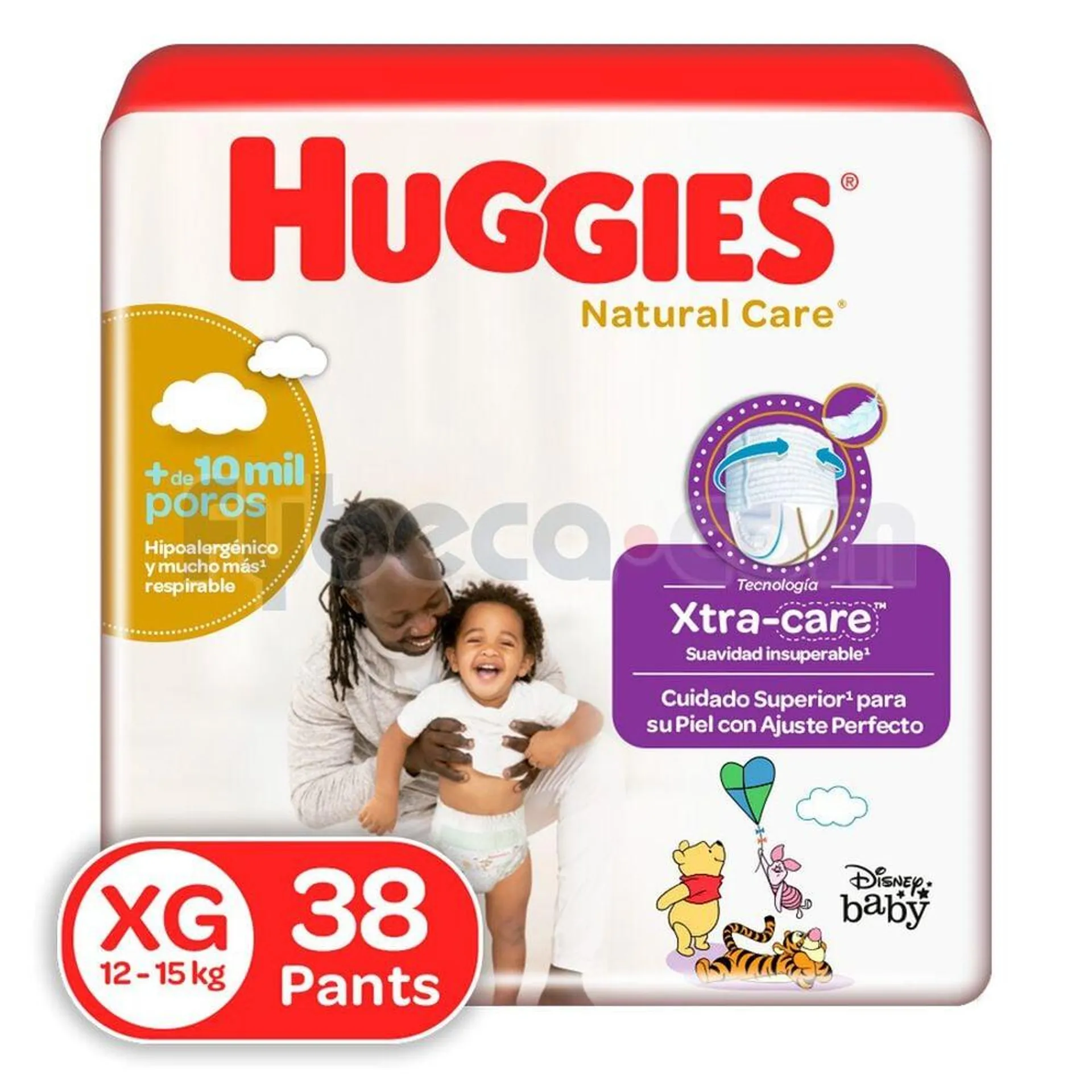 Huggies Natural Care Pants Xg X38