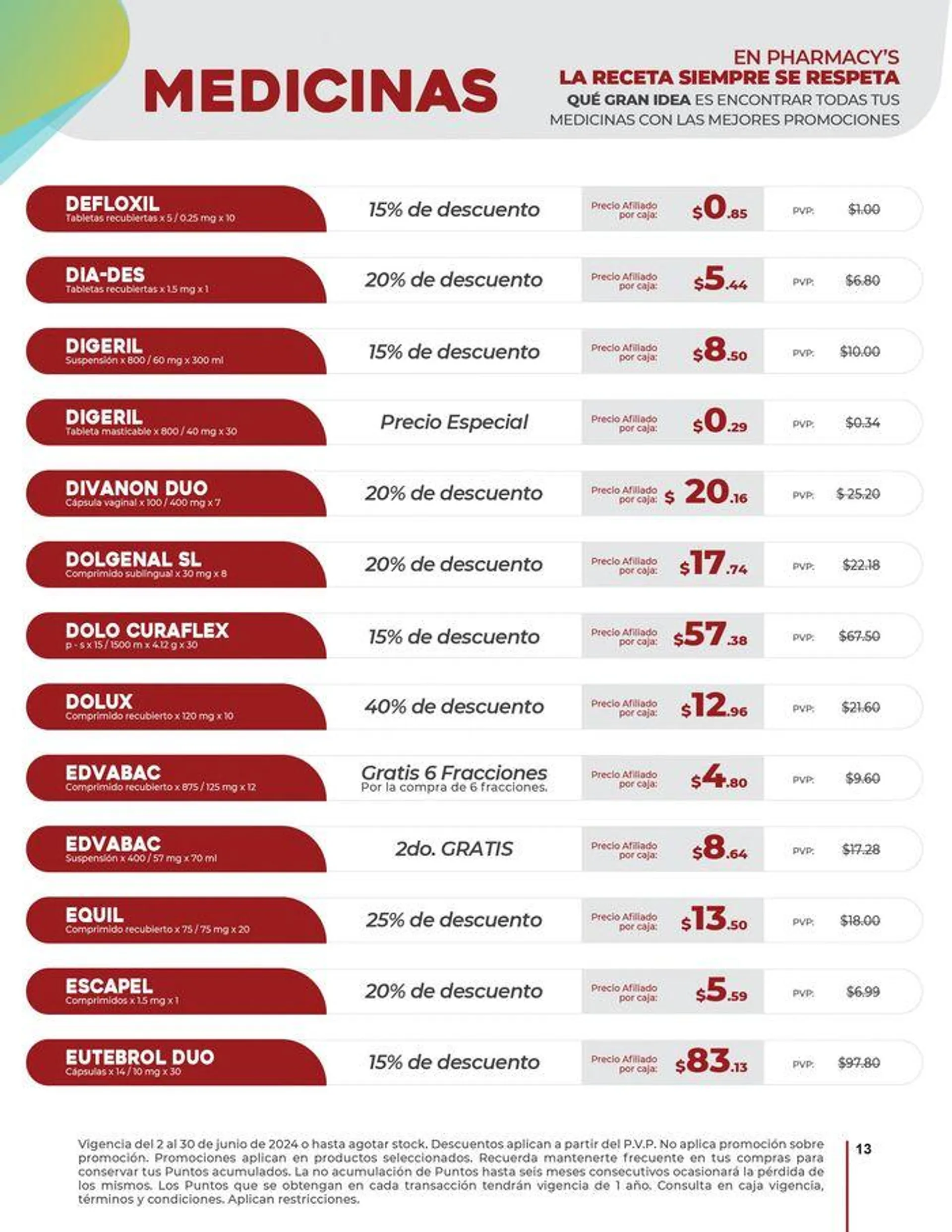 Catalogo de Junio 2024  4 de junio al 30 de junio 2024 - Pag 13