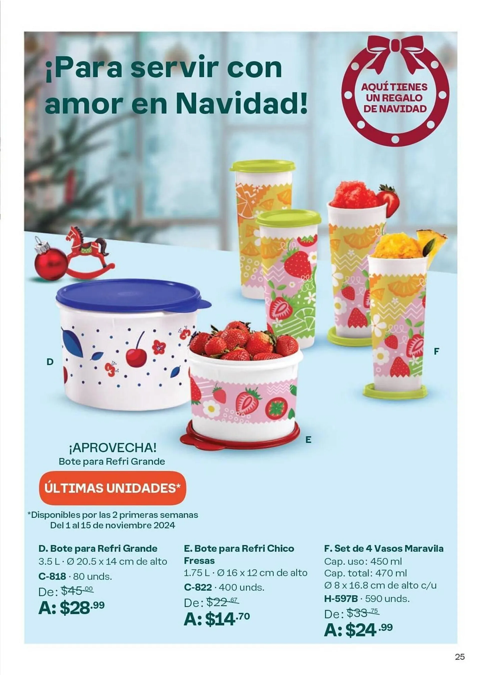 Catalogo de Catálogo Tupperware 1 de noviembre al 28 de noviembre 2024 - Pag 17