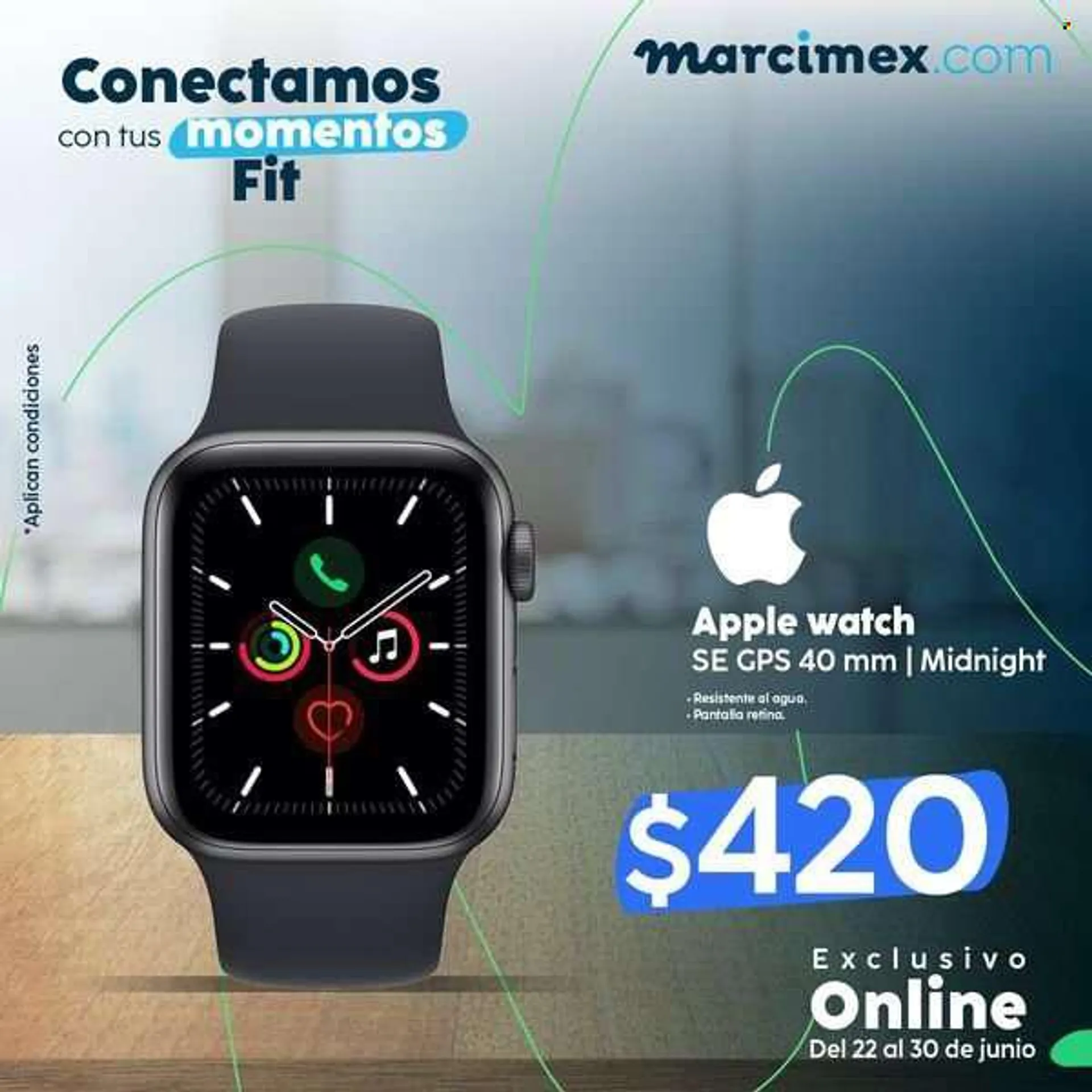 Folleto actual Marcimex - Ventas - Apple, Apple Watch. Página 1.